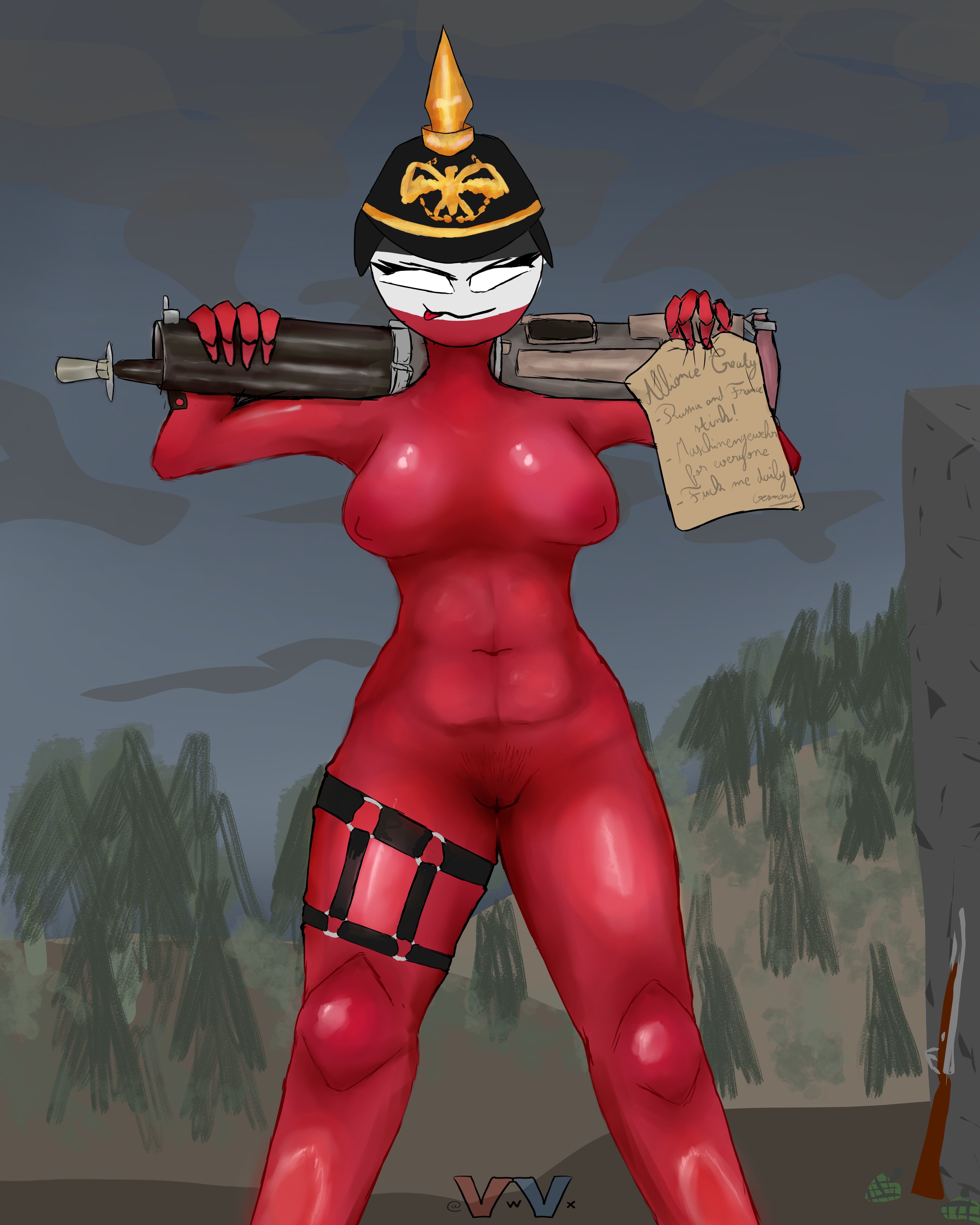 Germany (Countryhumans) Rule 34 Image