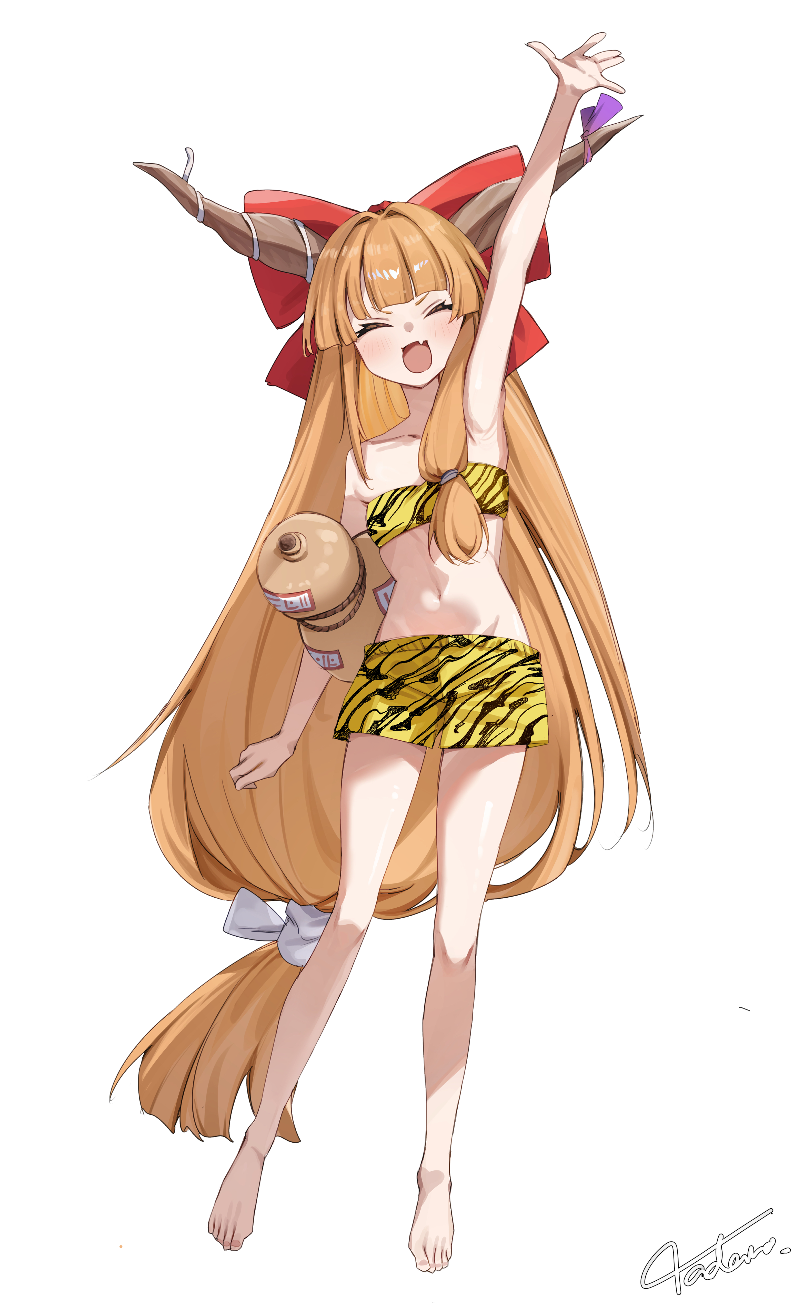 Suika Ibuki (Touhou) Rule 34 Image