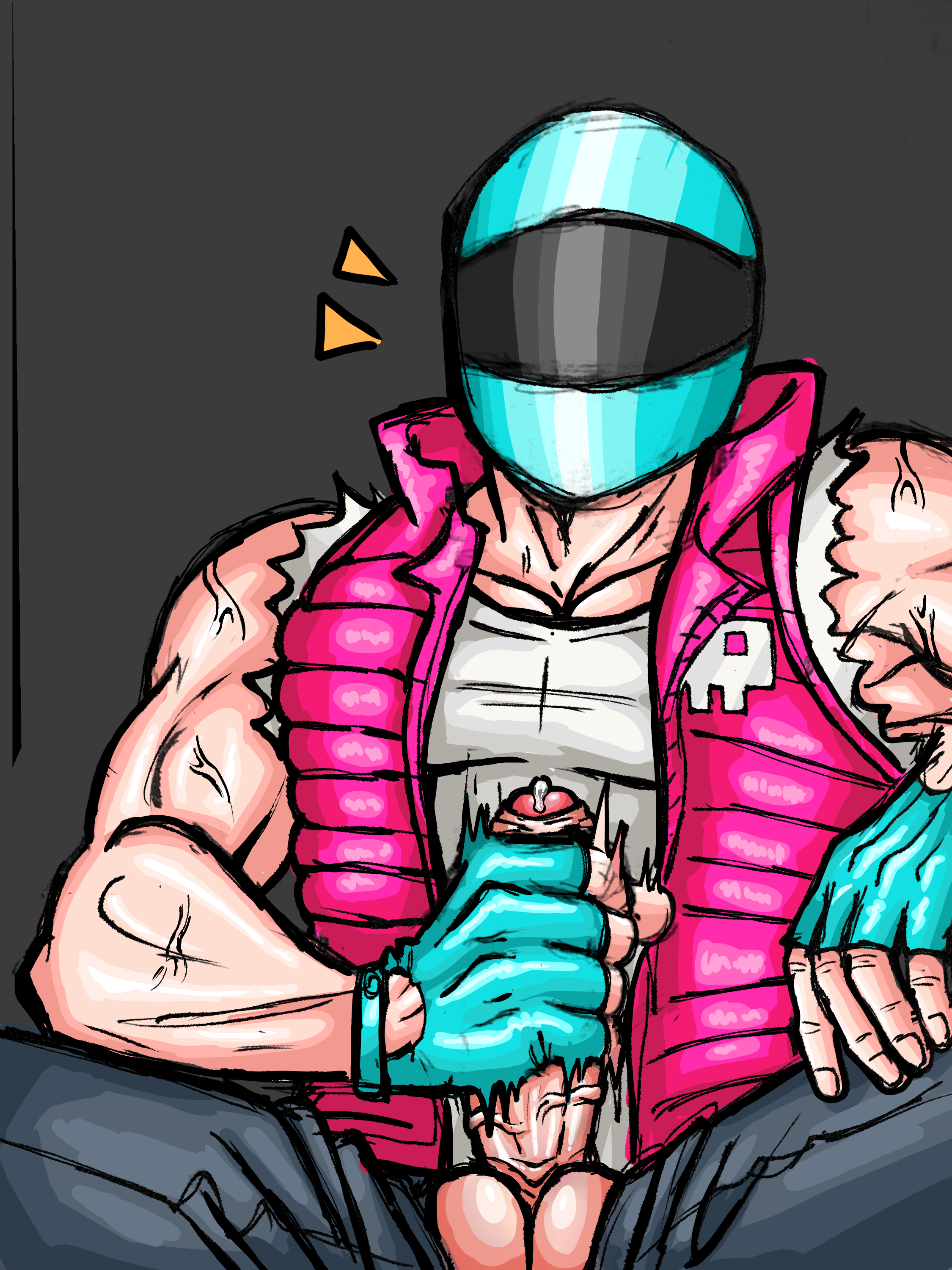 Biker (Hotline Miami) Rule 34 Image
