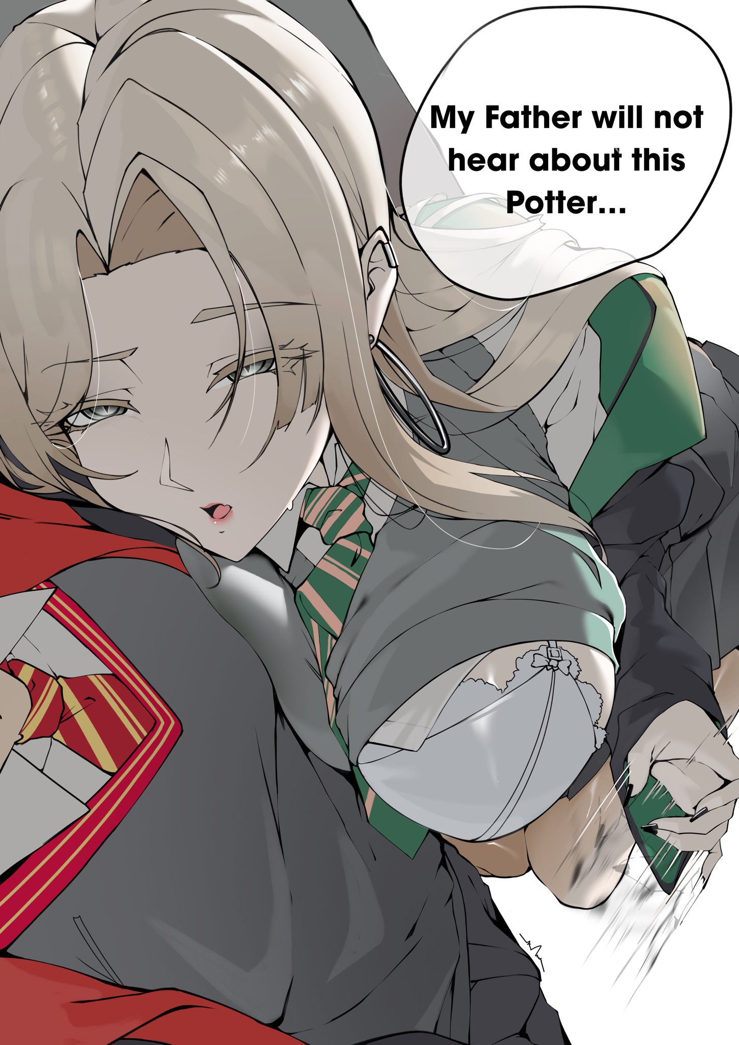 Draco Malfoy (Harry Potter) Rule 34 Image
