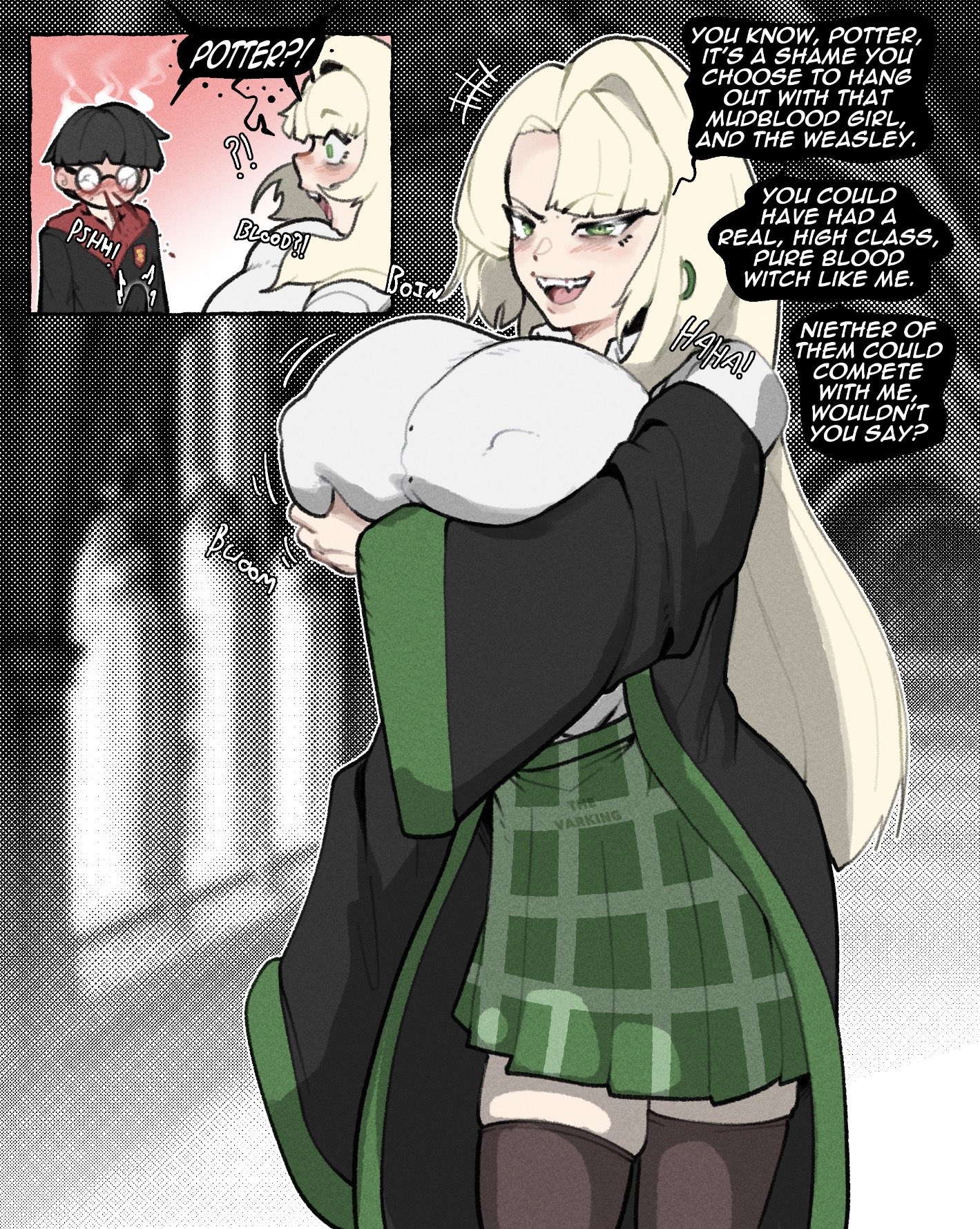 Draco Malfoy (Harry Potter) Rule 34 Image