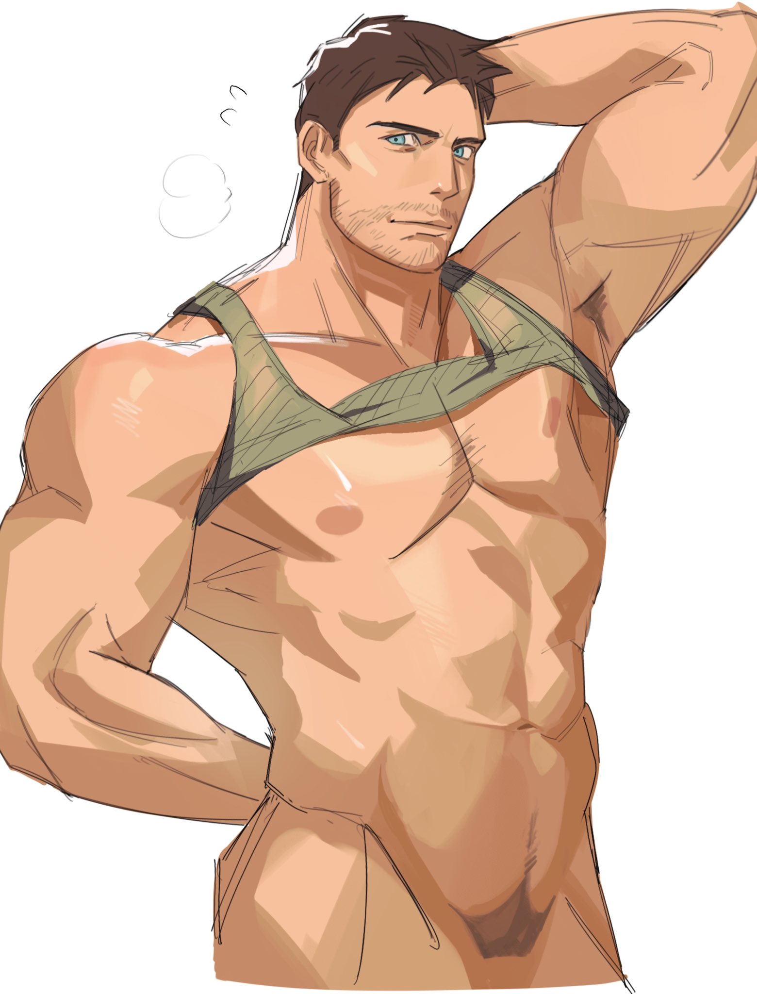 Chris Redfield (Capcom) Rule 34 Image