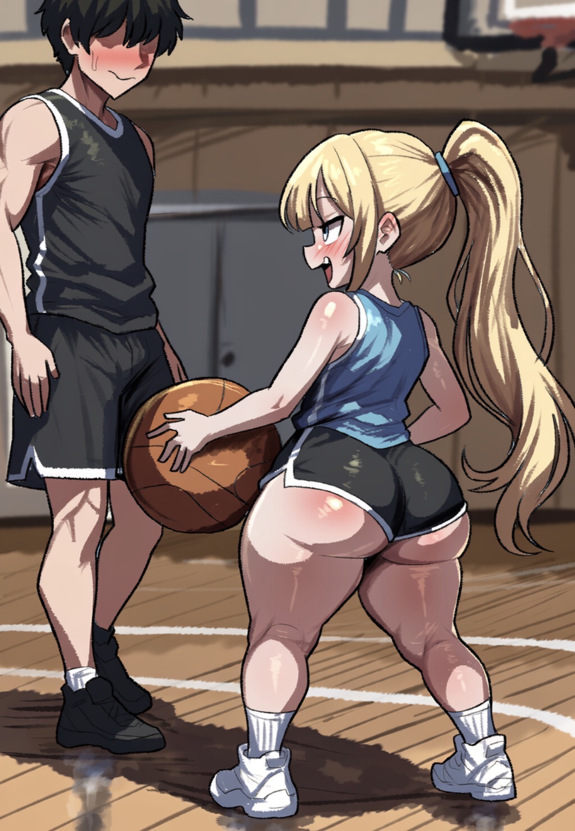 Basketball Rule 34 Image