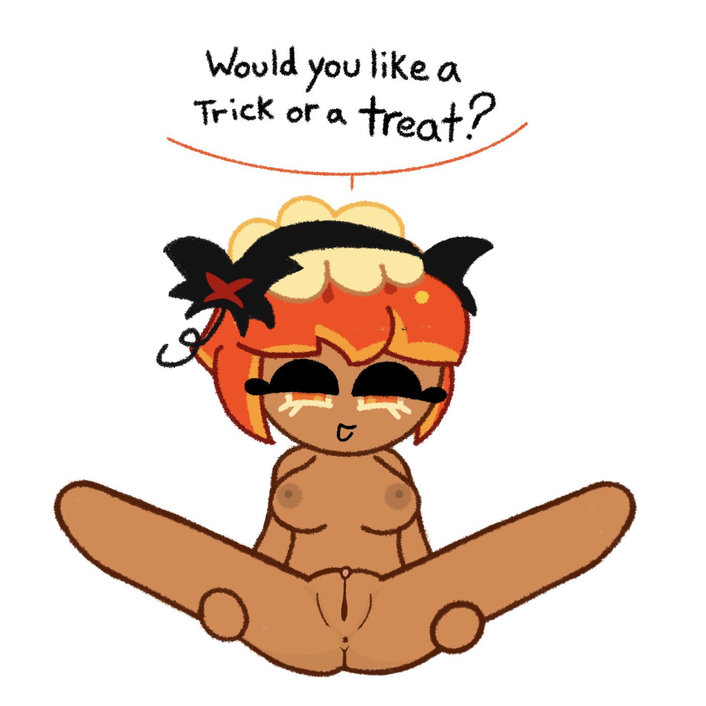Pumpkin Pie Cookie (Cookie Run) Rule 34 Image
