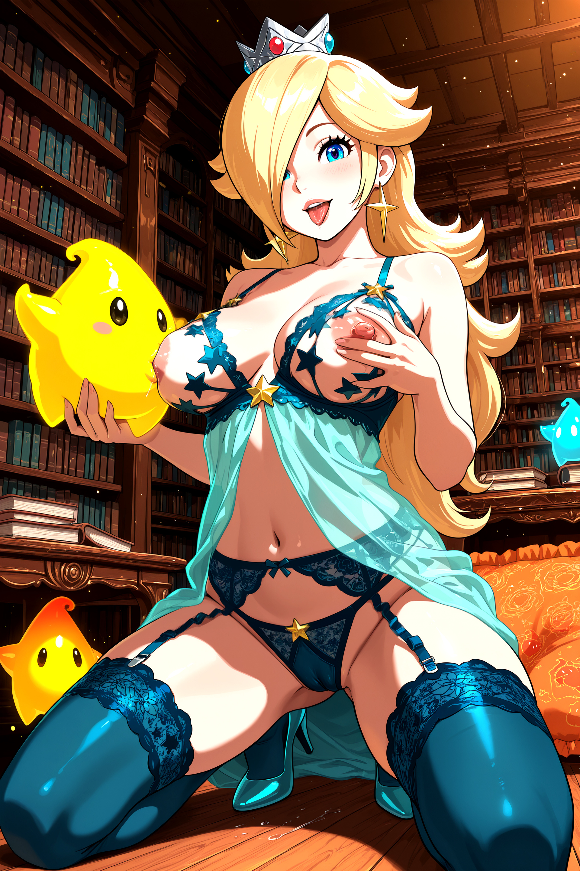 Princess Rosalina (Mario (Series)) Rule 34 Image