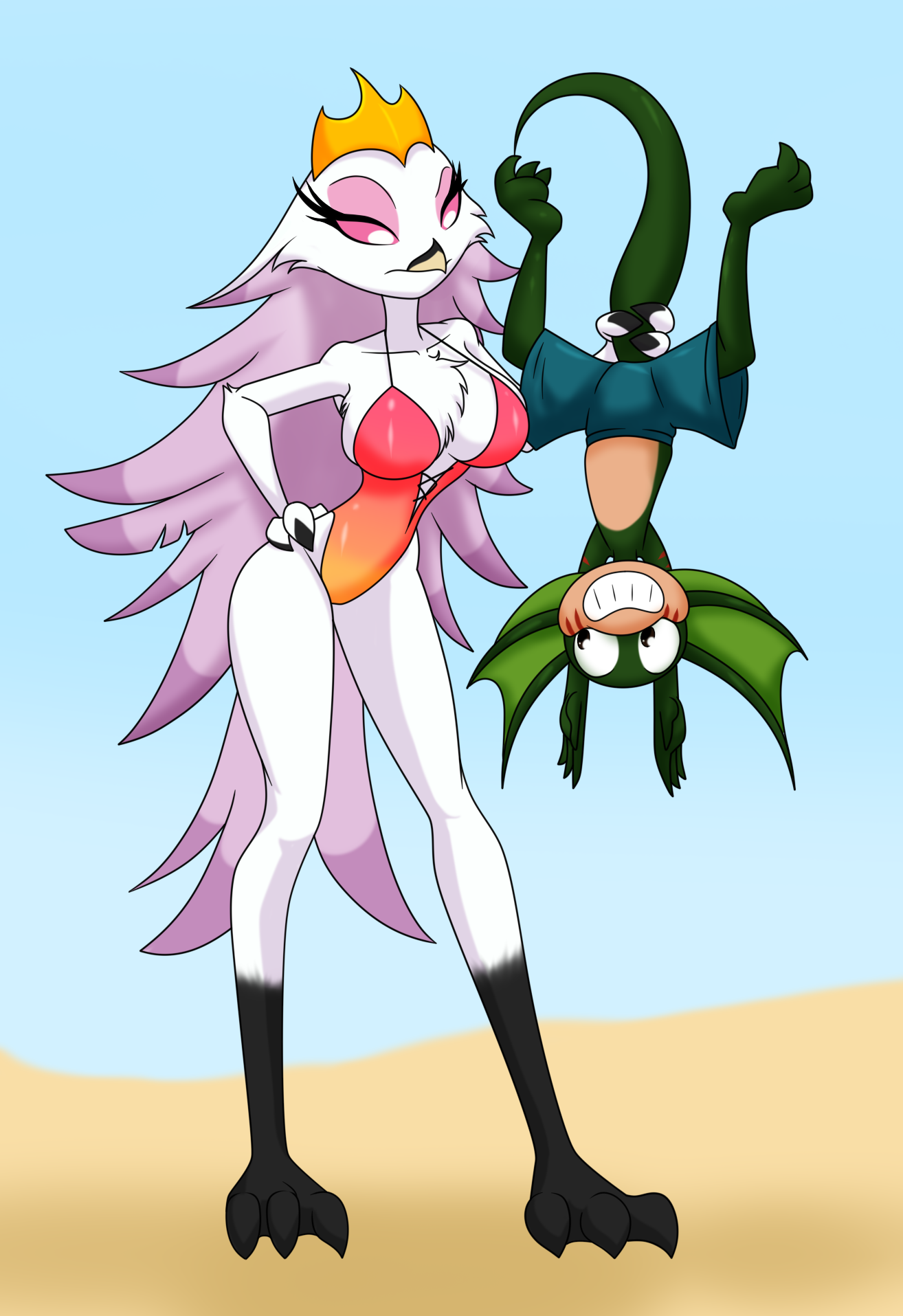 Original Character (Hellaverse) Rule 34 Image
