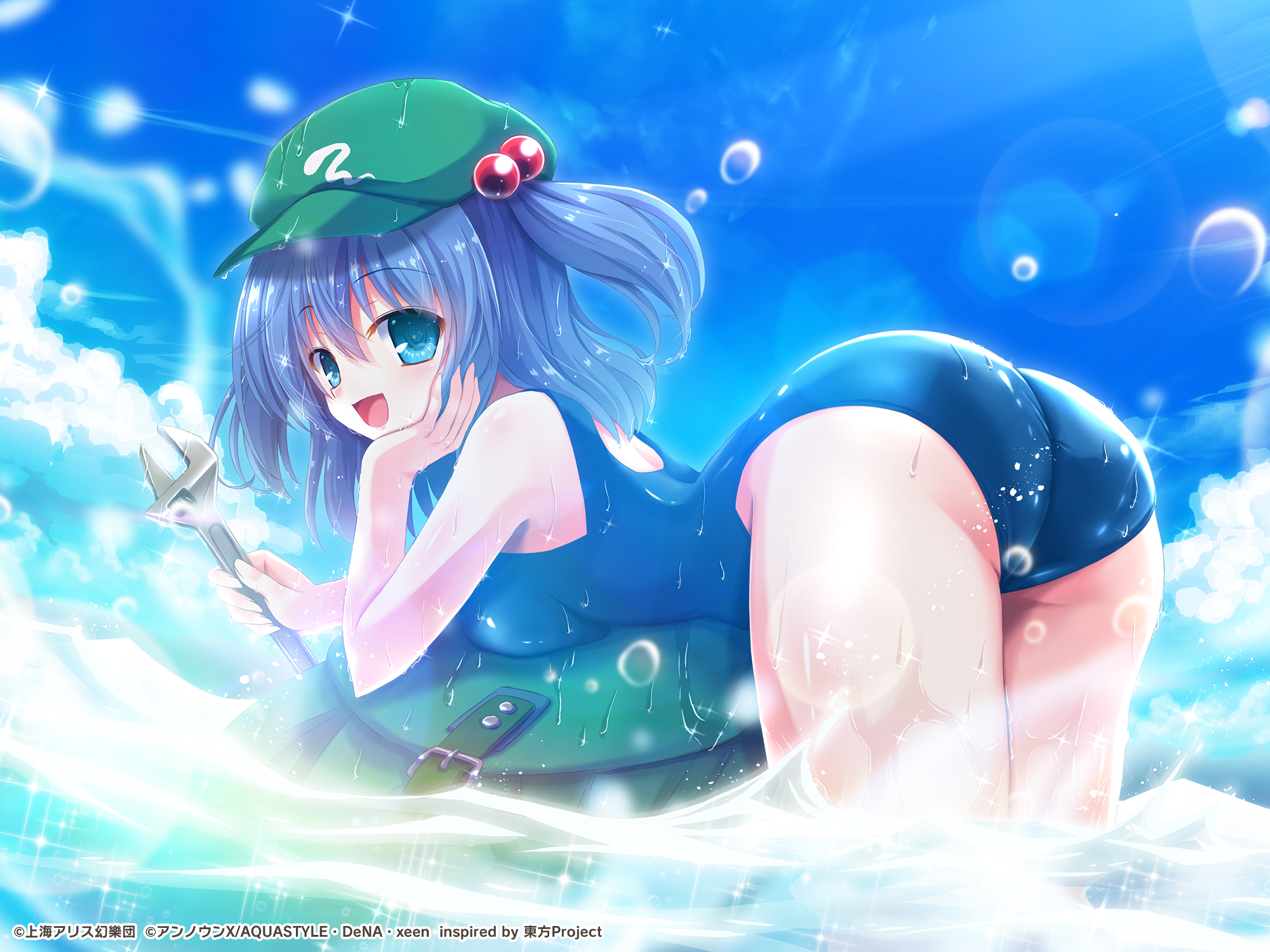 Nitori Kawashiro (Touhou) Rule 34 Image