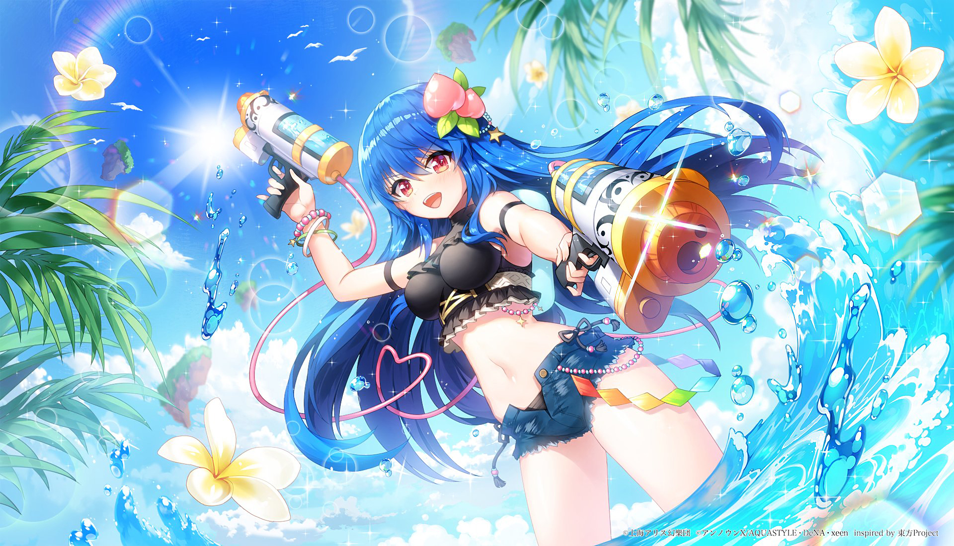 Tenshi Hinanawi (Touhou) Rule 34 Image