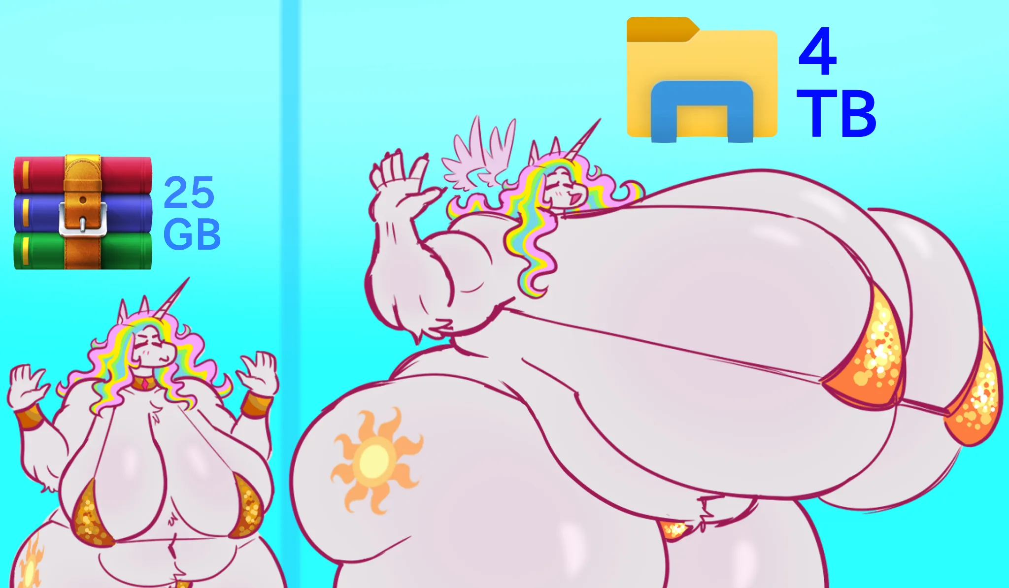 Princess Celestia (Mlp) Rule 34 Image