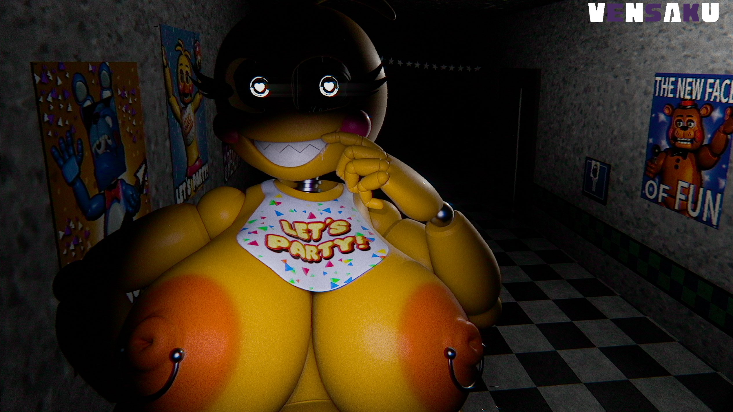 Toy Chica (Fnaf) Rule 34 Image