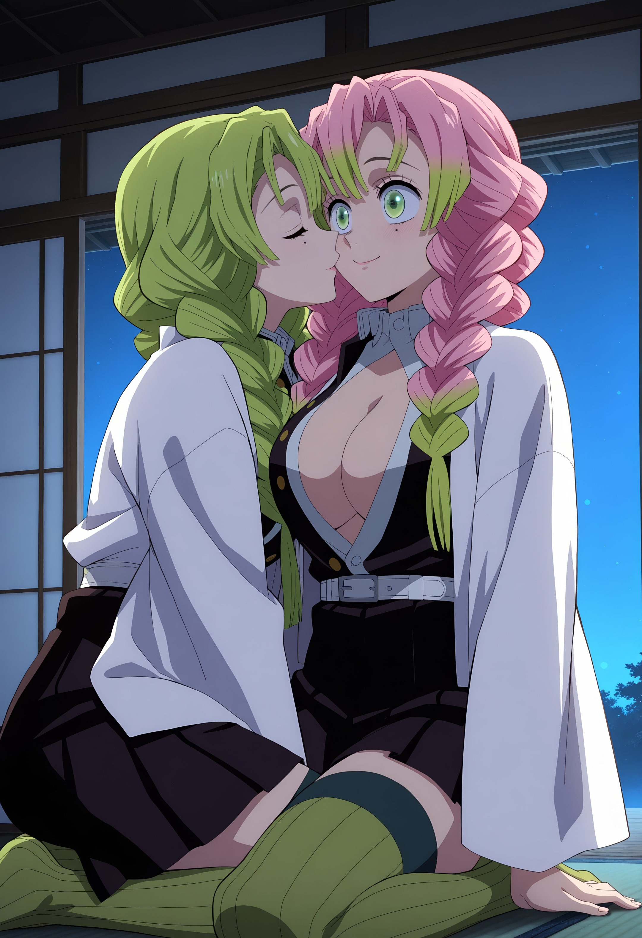Kanroji Mitsuri (Demon Slayer) Rule 34 Image