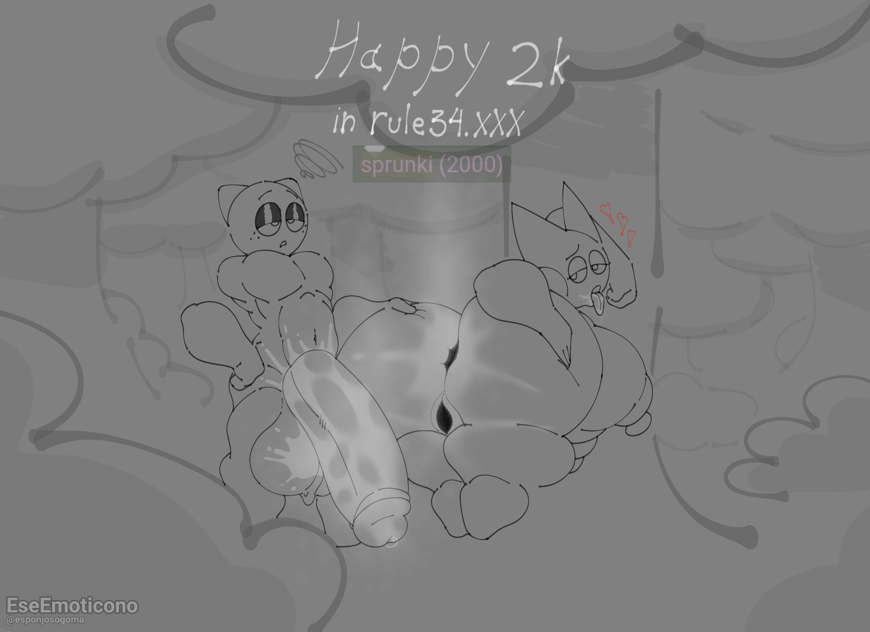 Gray (Sprunki) Rule 34 Image