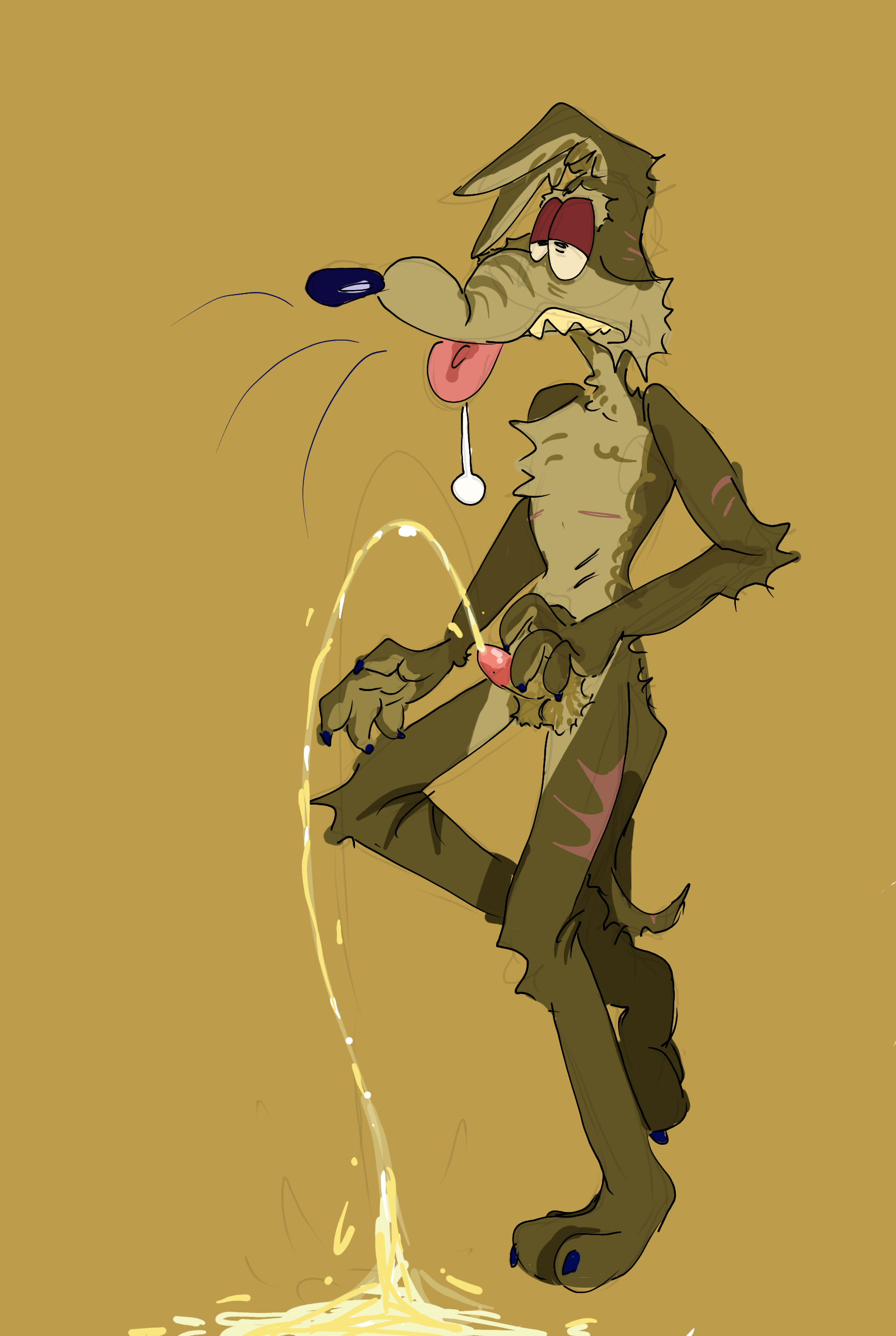 Wile E. Coyote Rule 34 Image