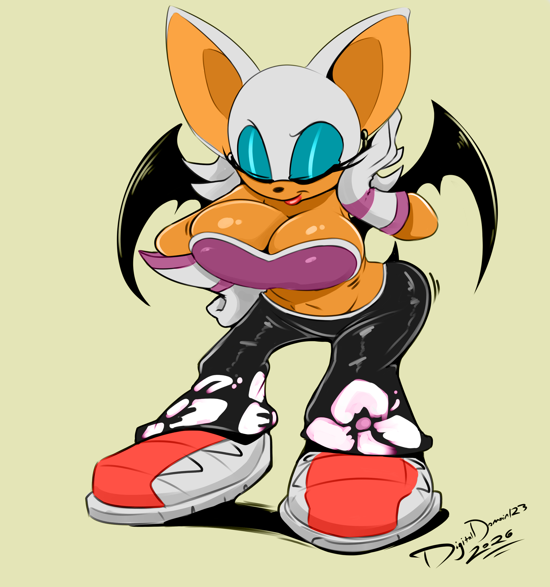Rouge The Bat (Sonic (Series)) Rule 34 Image