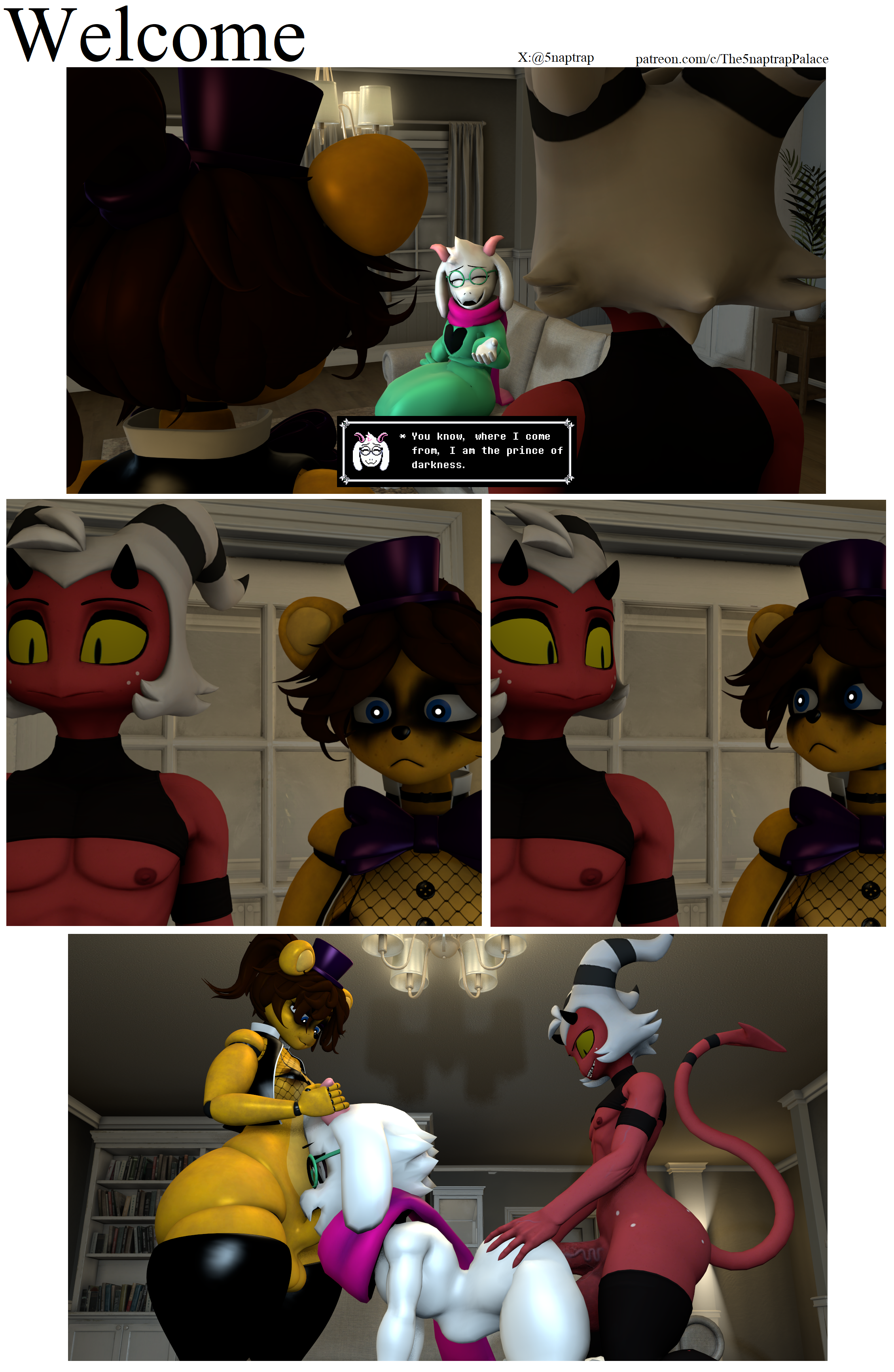 Fredbear (Fnaf) Rule 34 Image