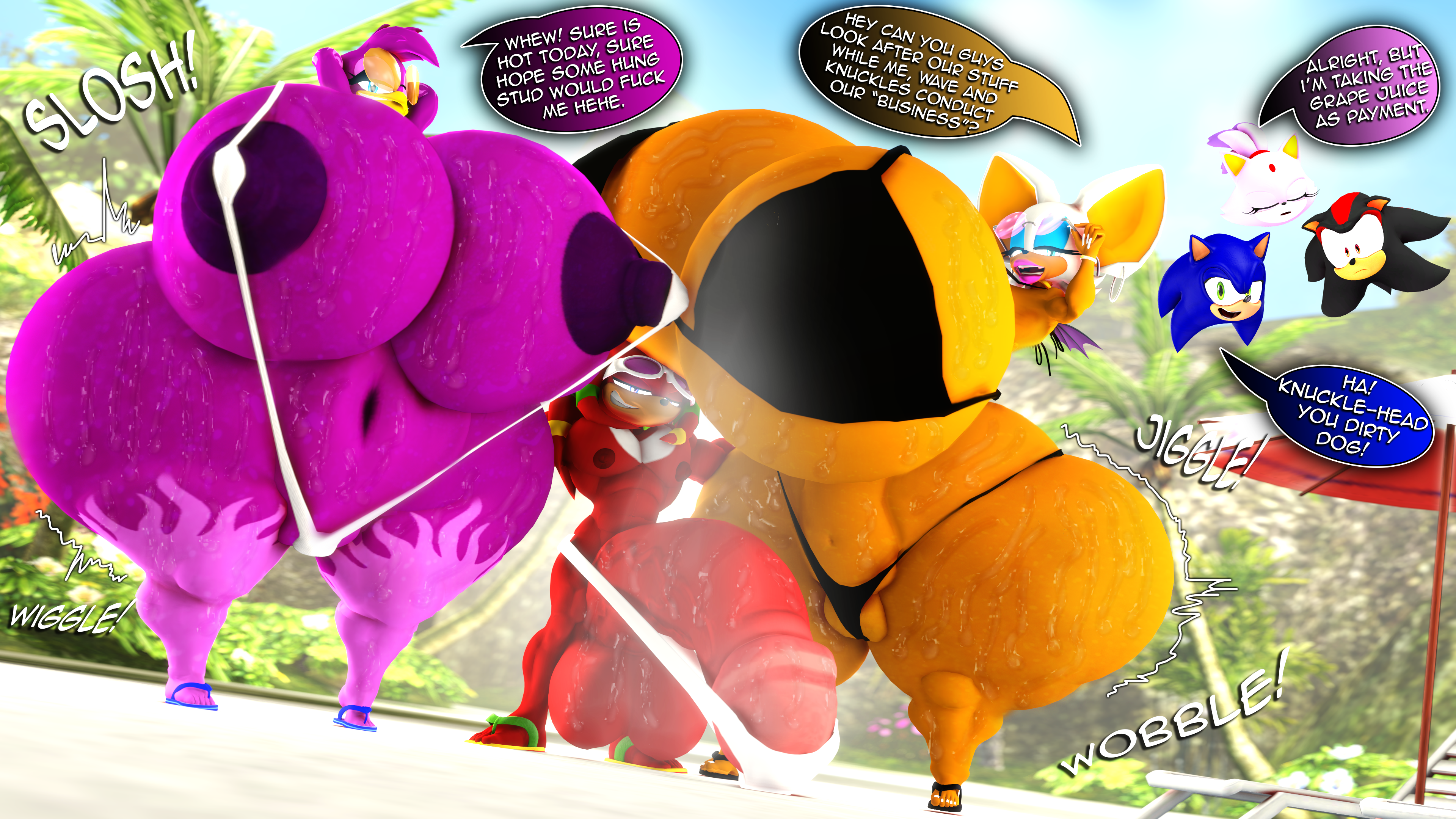 Blaze The Cat (Sega) Rule 34 Image