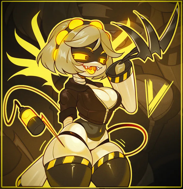 V (Murder Drones) Rule 34 Image