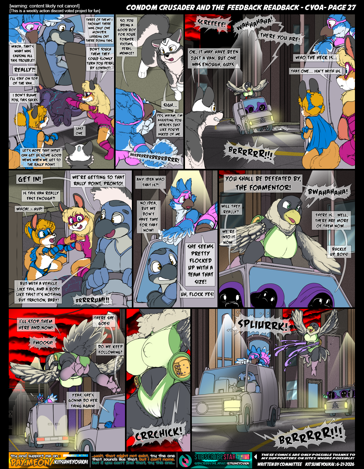 Condom Crusader (Feral Menace) Rule 34 Image