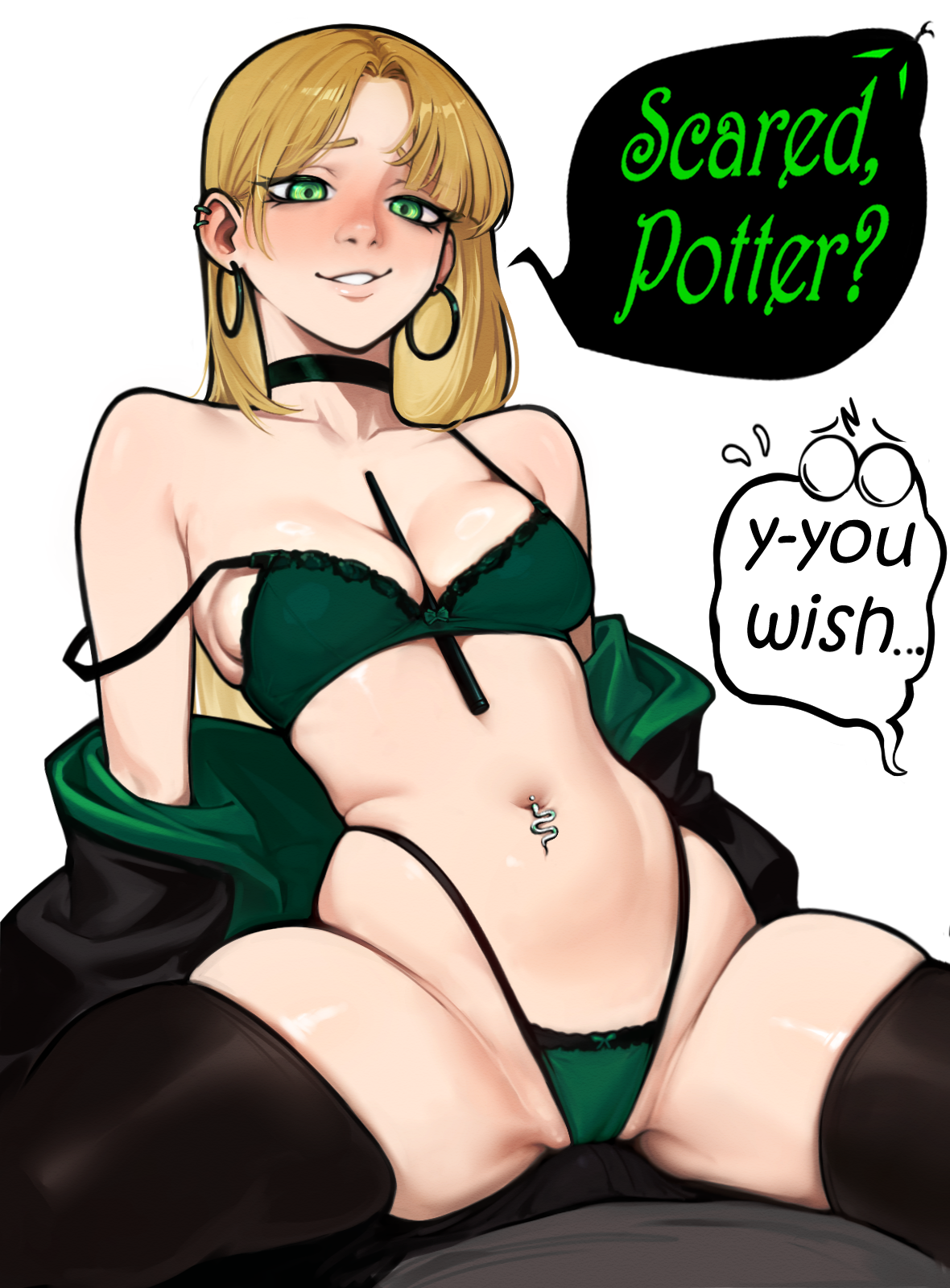 Draco Malfoy (Harry Potter) Rule 34 Image