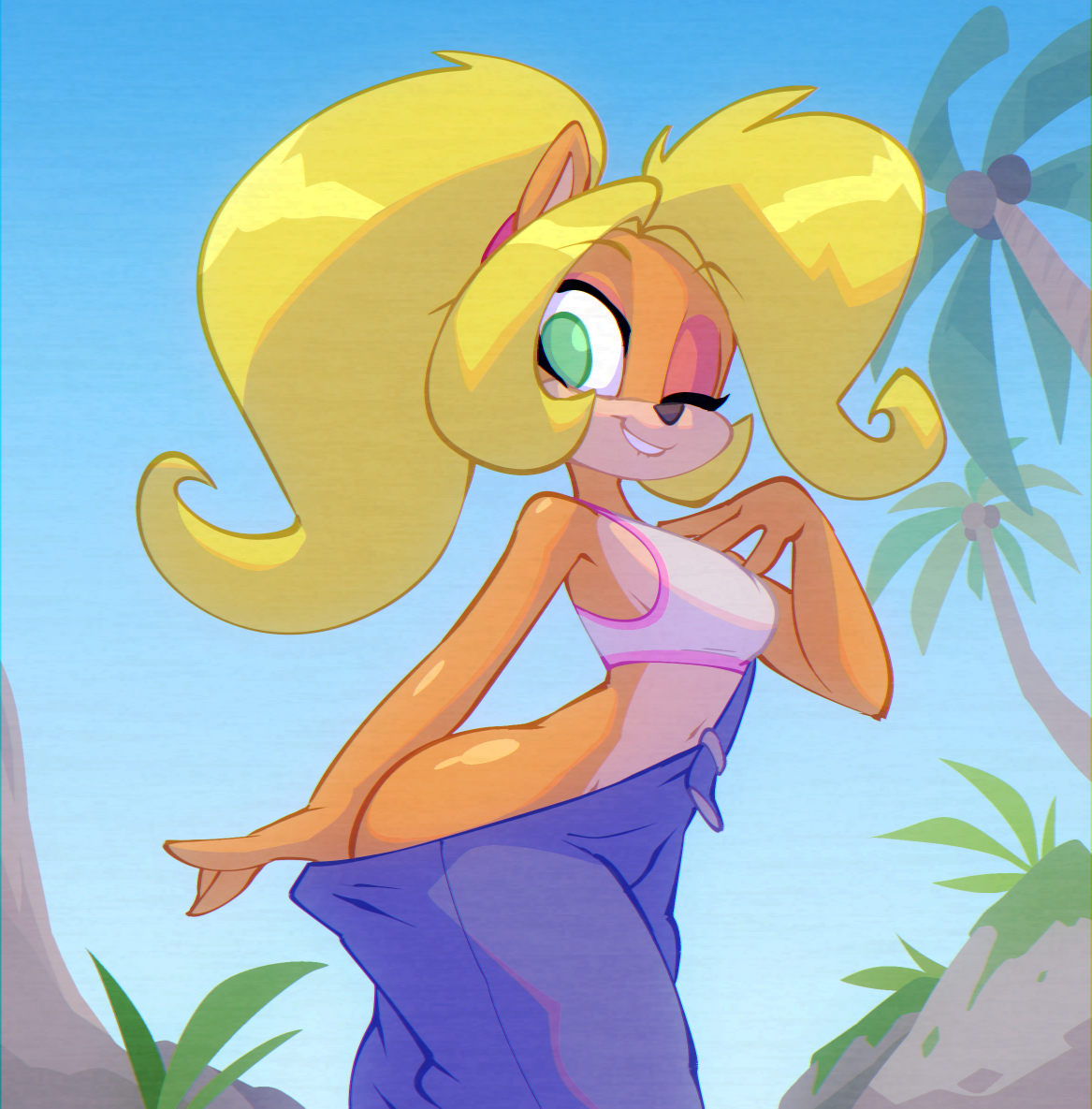 Coco Bandicoot (Crash (Series)) Rule 34 Image