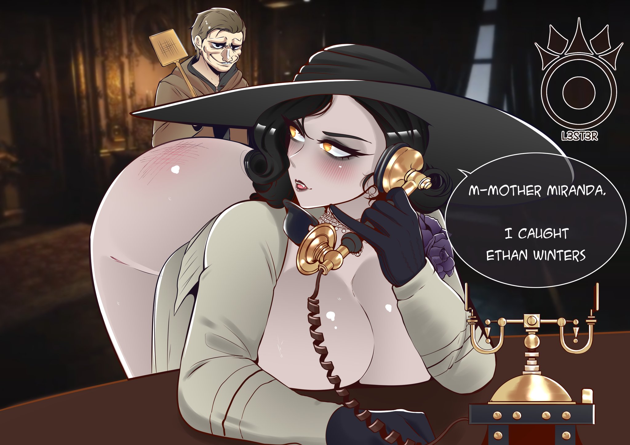 Alcina Dimitrescu (Lady Dimitrescu) Rule 34 Image