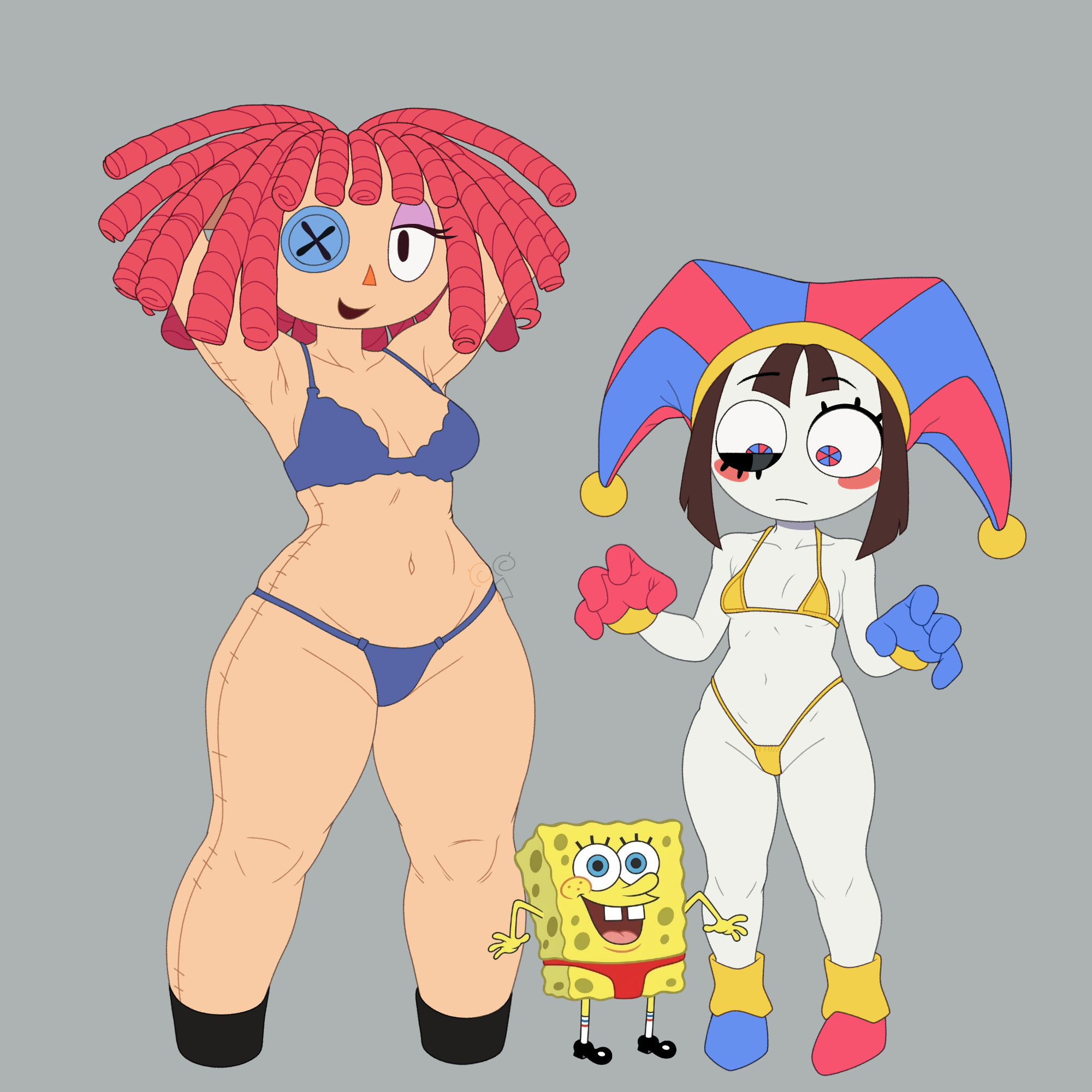 Pomni (The Amazing Digital Circus) Rule 34 Image