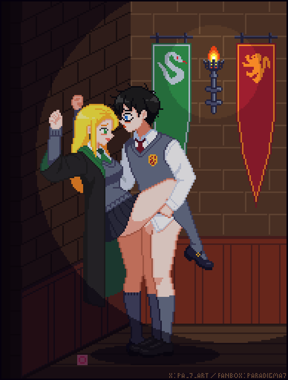 Draco Malfoy (Harry Potter) Rule 34 Image