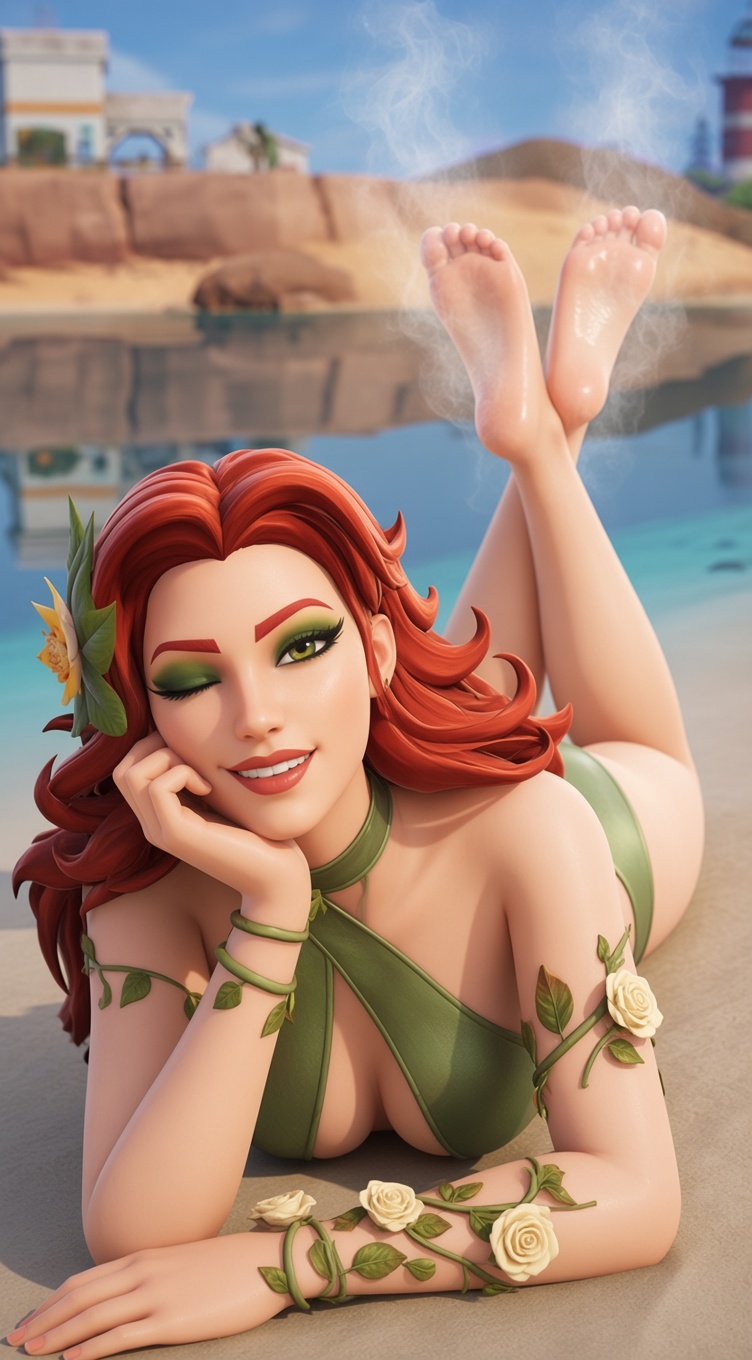 Poison Ivy (Fortnite) Rule 34 Image