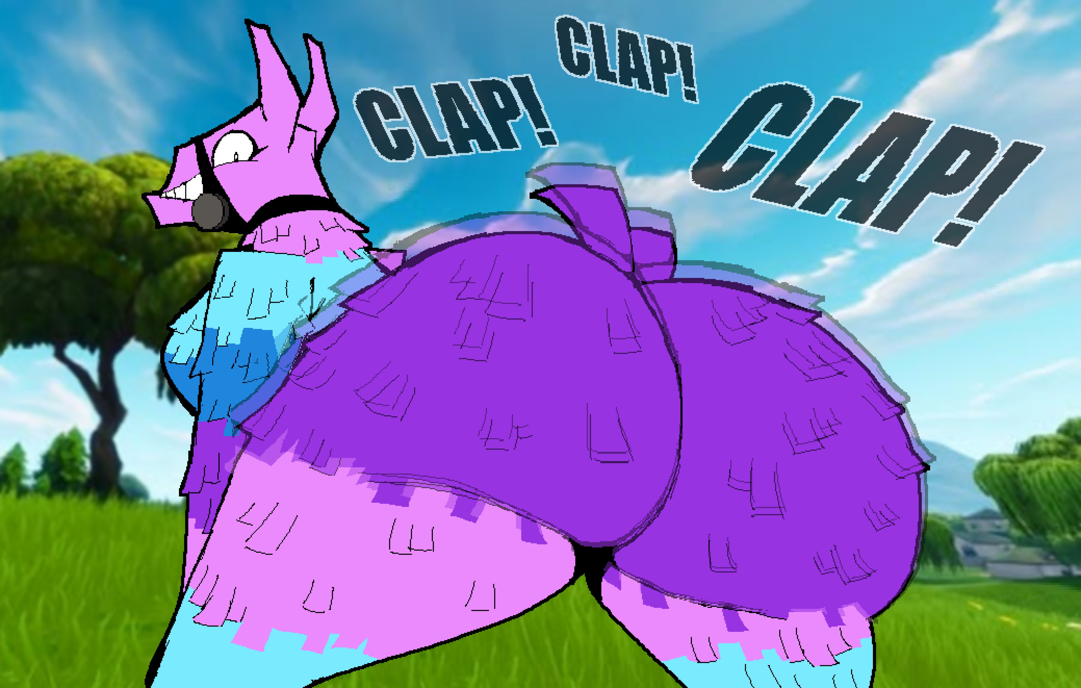 Loot Llama (Fortnite) Rule 34 Image