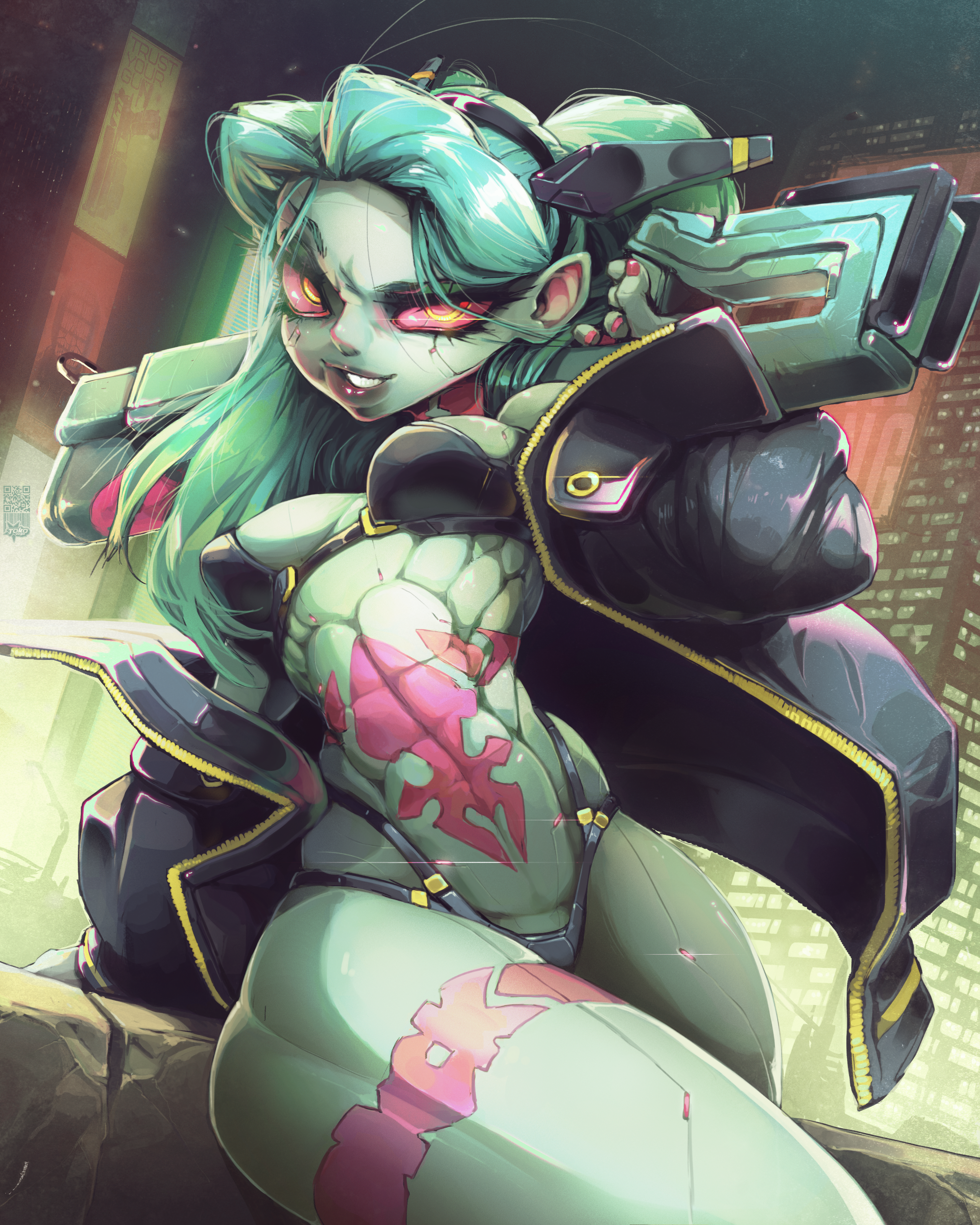Rebecca (Edgerunners) Rule 34 Image
