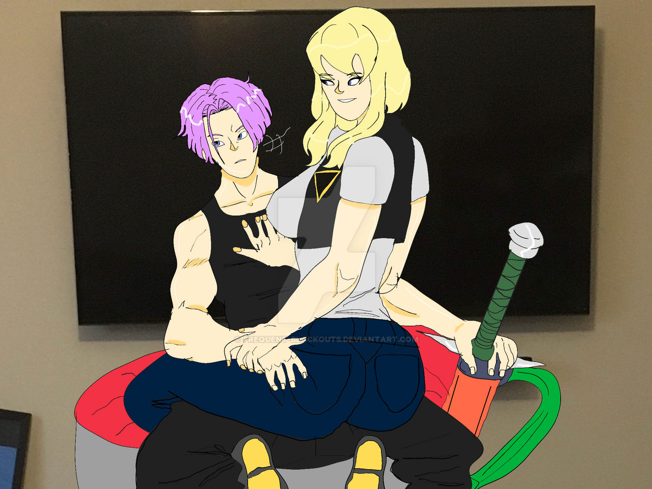 Kara Zor-El (Dragon Ball Z) Rule 34 Image
