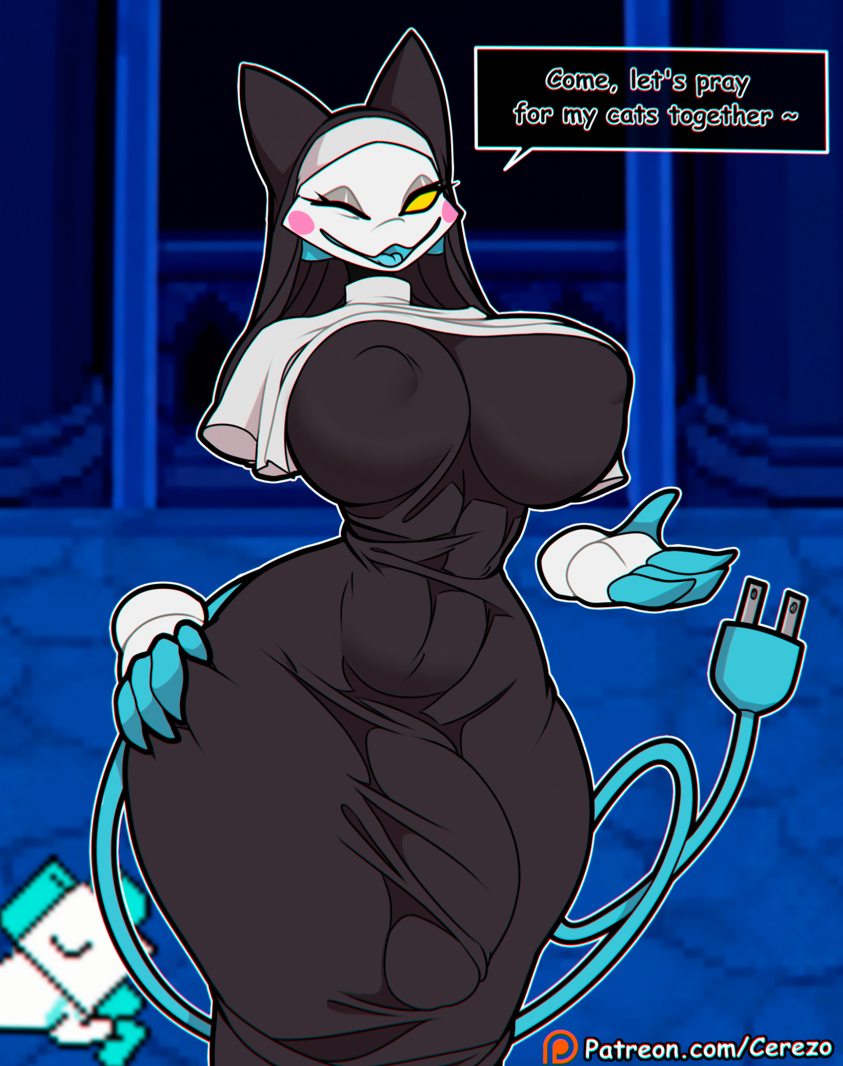 Tasque Manager (Deltarune) Rule 34 Image
