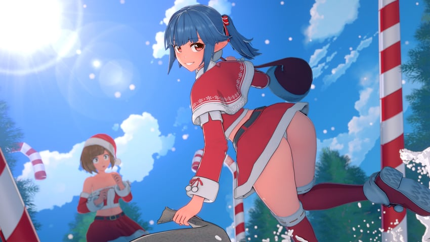 Original Character (Christmas) Rule 34 Image