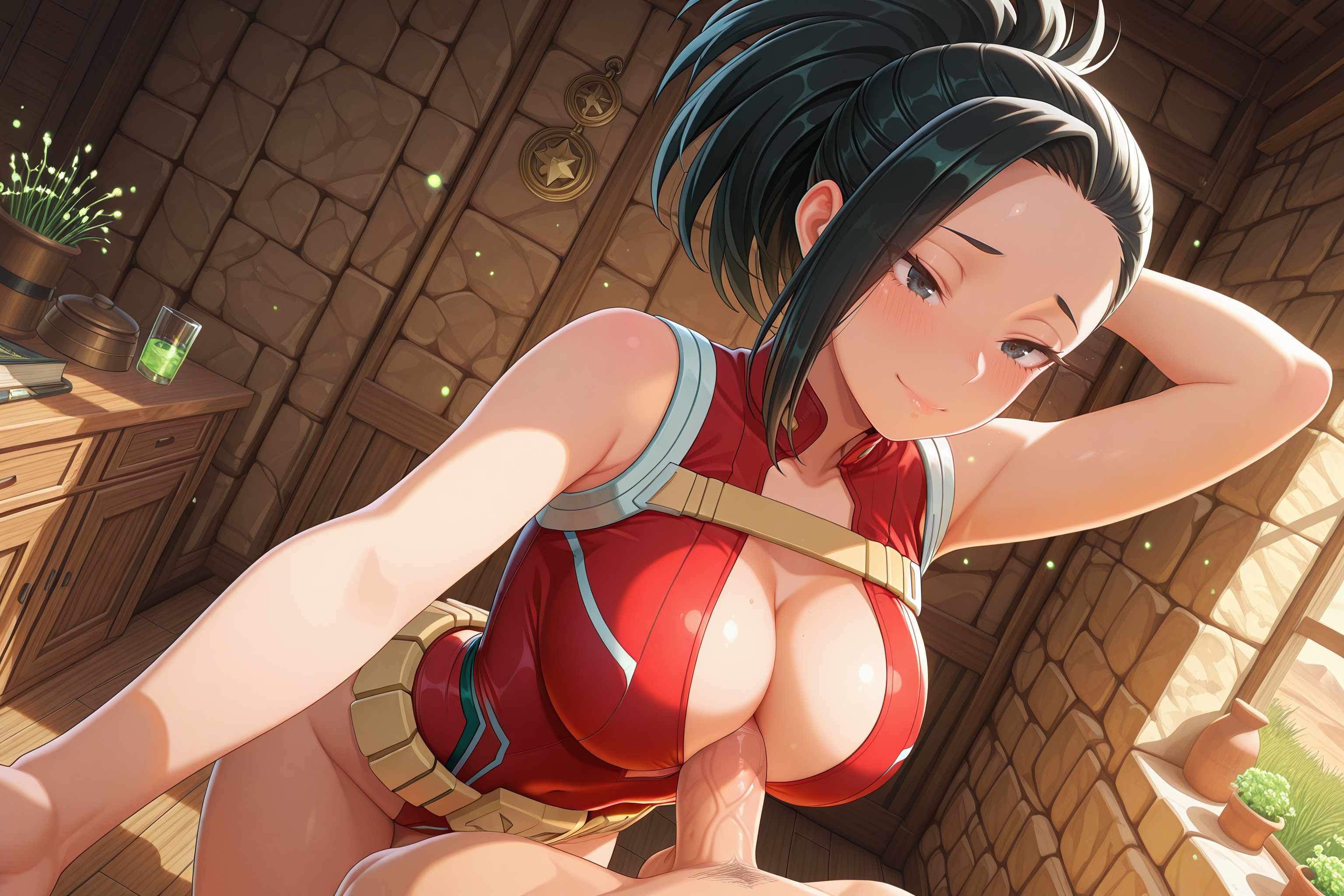 Momo Yaoyorozu (Boku No Hero Academia) Rule 34 Image