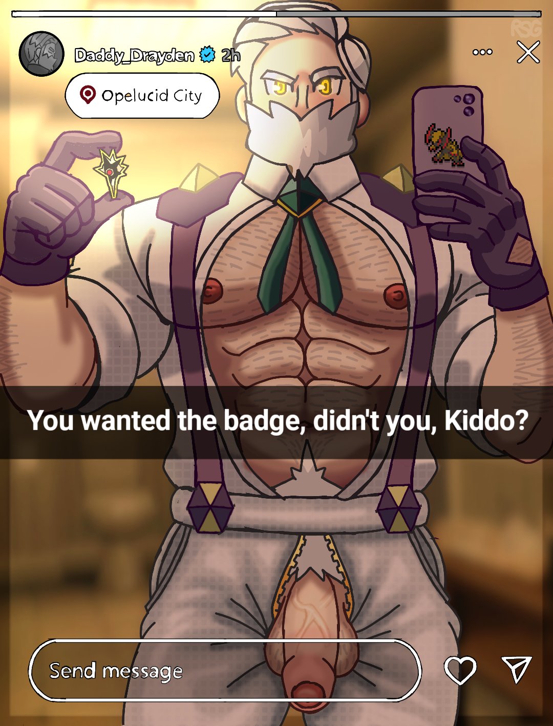 Drayden (Pokemon) Rule 34 Image