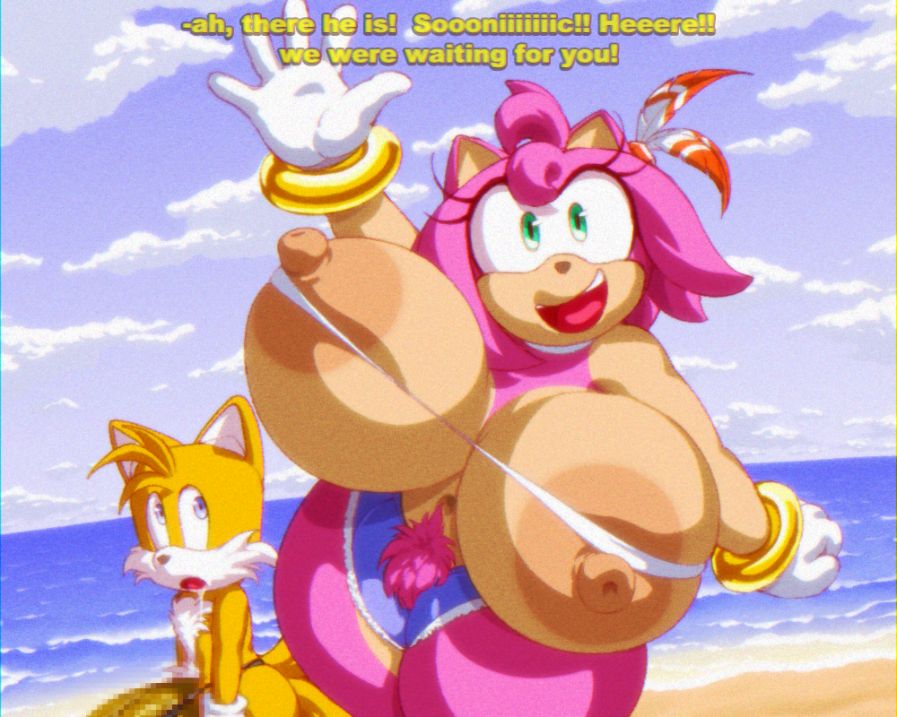 Amy Rose (Sega) Rule 34 Image