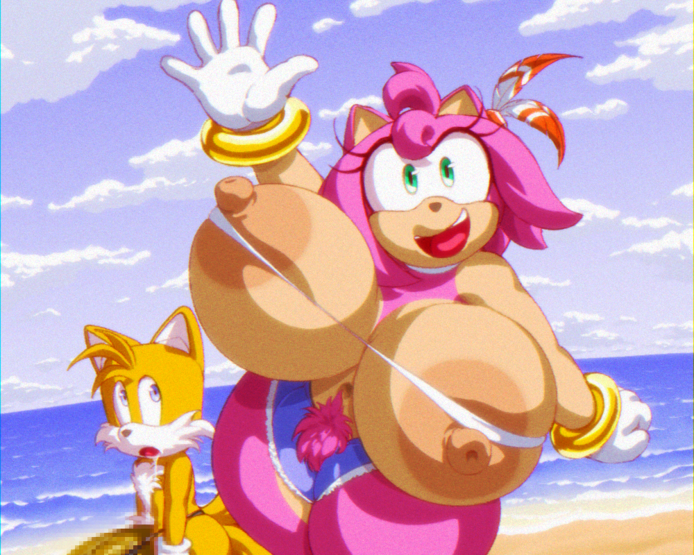 Amy Rose (Sega) Rule 34 Image
