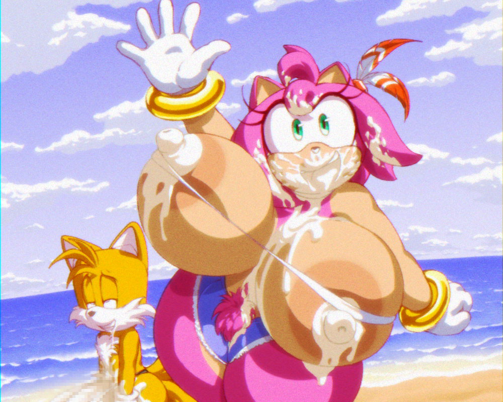 Amy Rose (Sega) Rule 34 Image