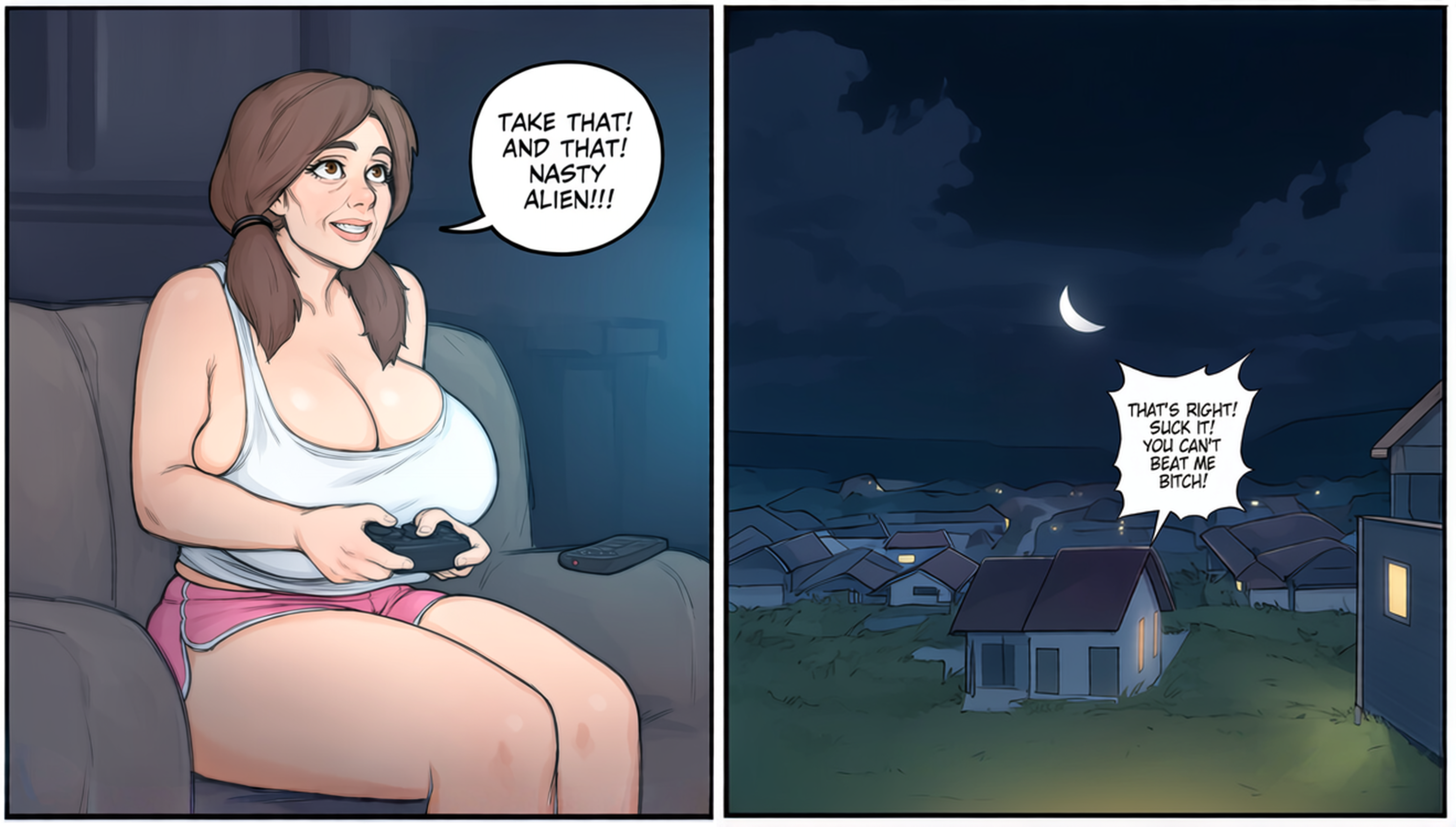 Big Breasts Rule 34 Image