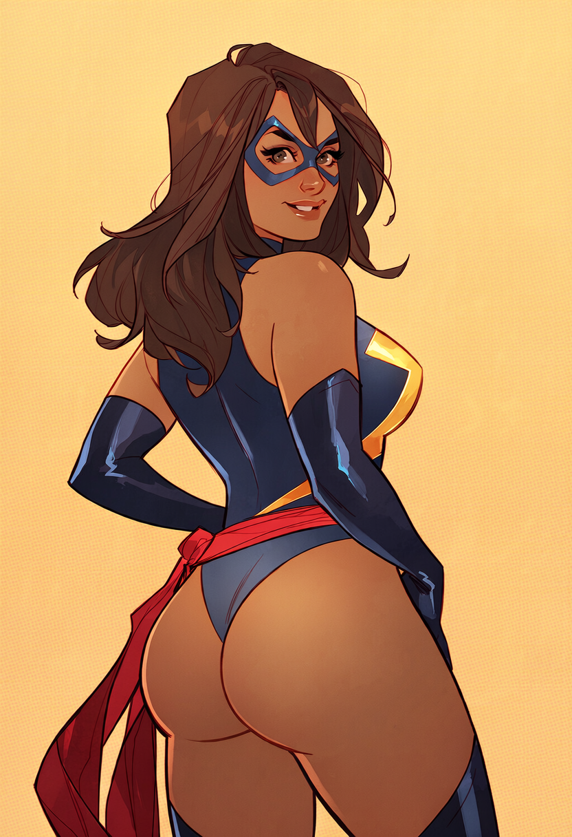 Kamala Khan (Avengers) Rule 34 Image