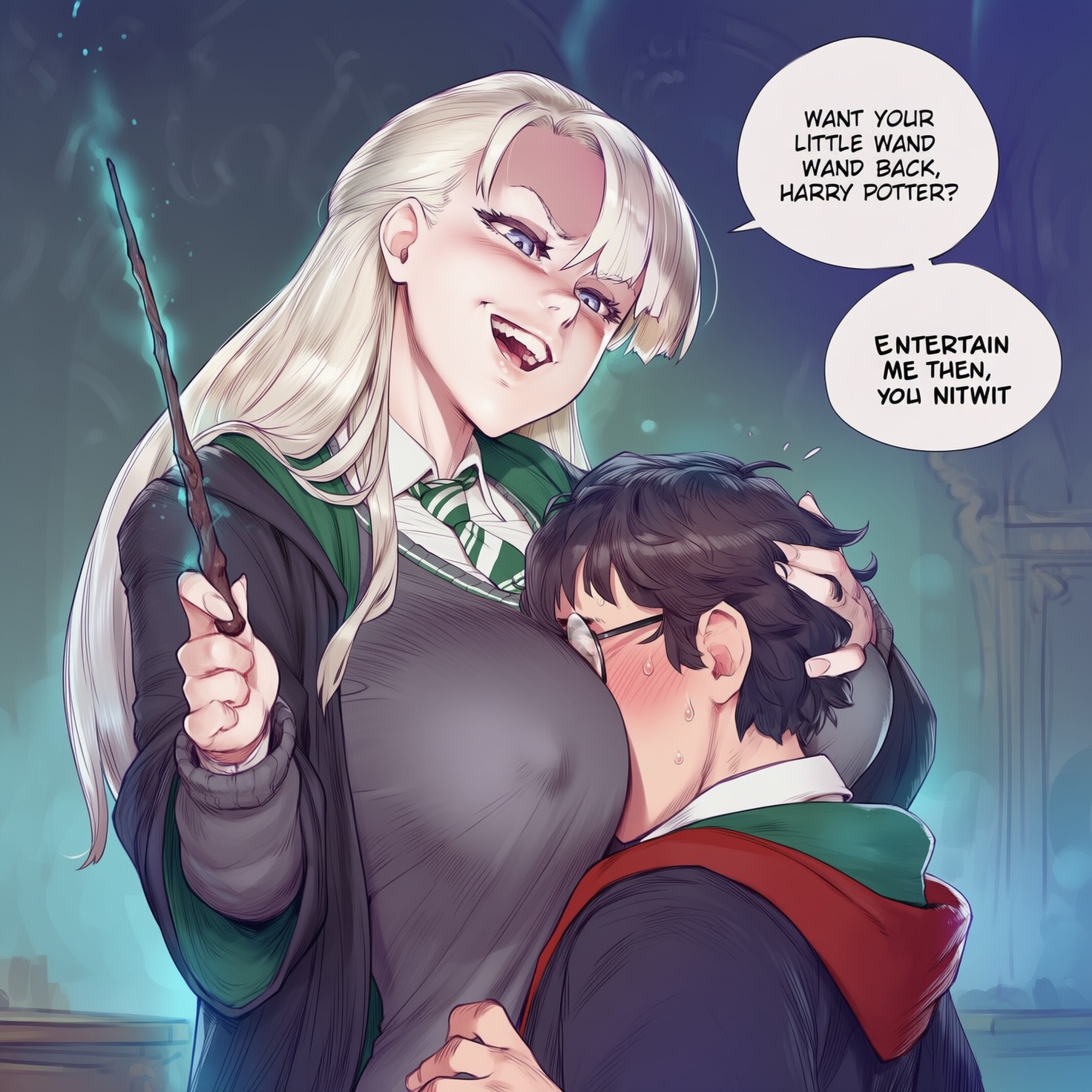 Draco Malfoy (Harry Potter) Rule 34 Image