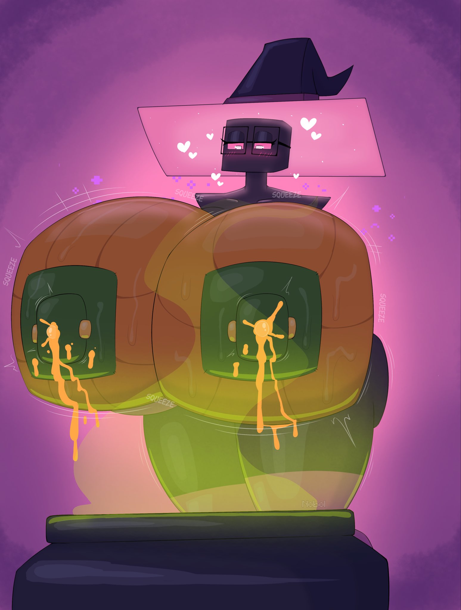 Enderman (Halloween) Rule 34 Image