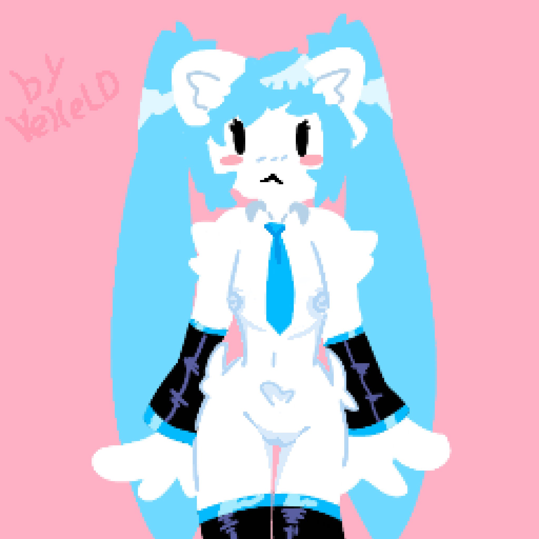 Hatsune Miku (Vocaloid) Rule 34 Image