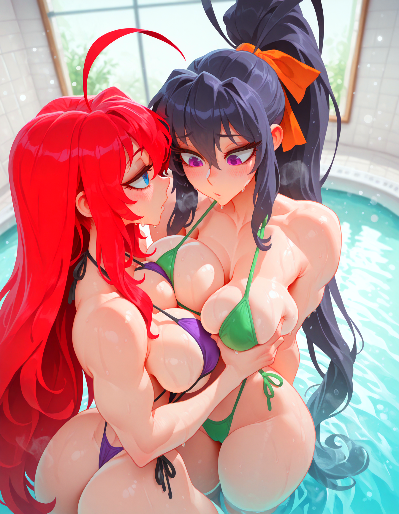 Akeno Himejima (High School Dxd) Rule 34 Image