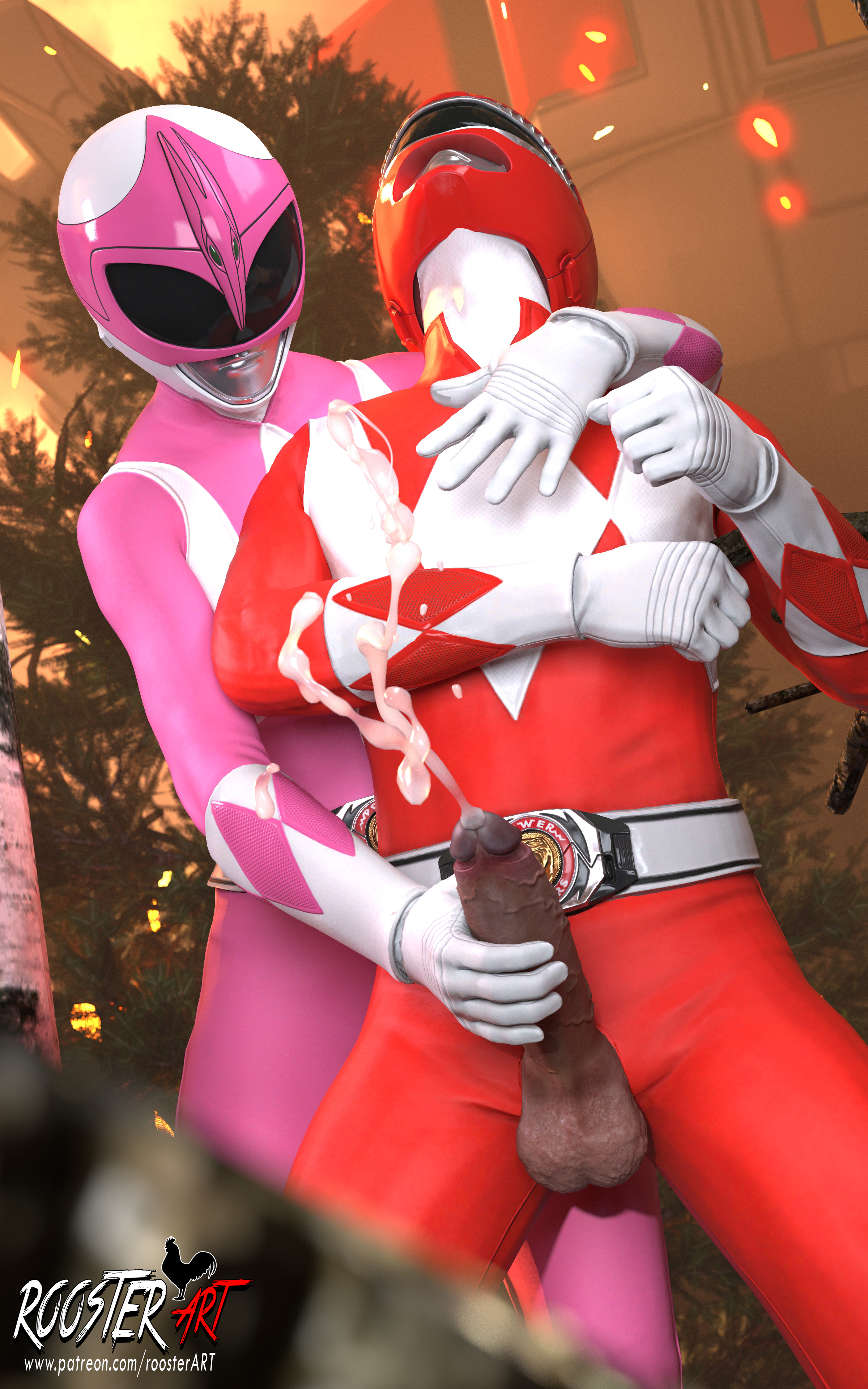 Pink Ranger (Patreon) Rule 34 Image