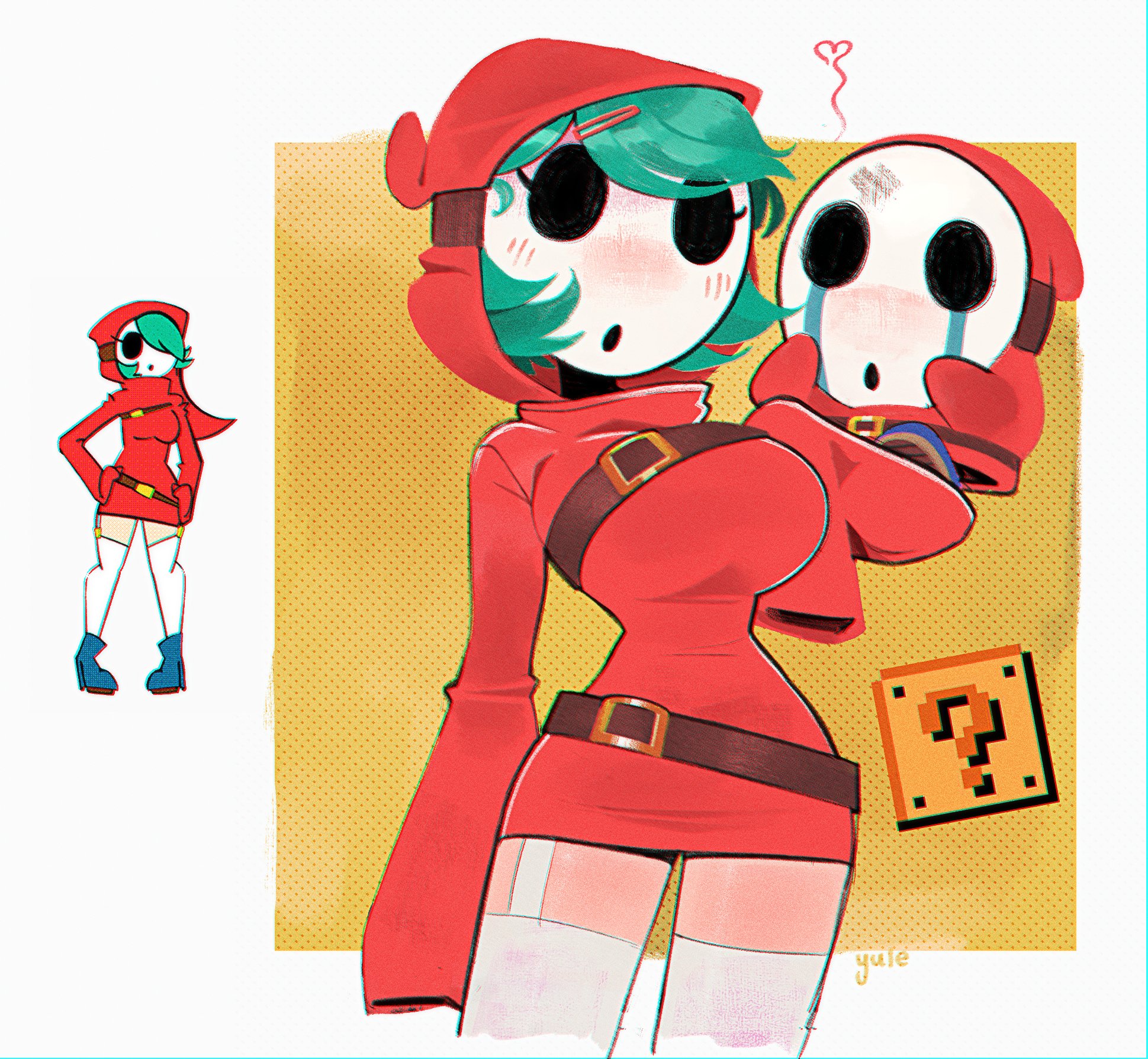 Shy Gal (Mario (Series)) Rule 34 Image