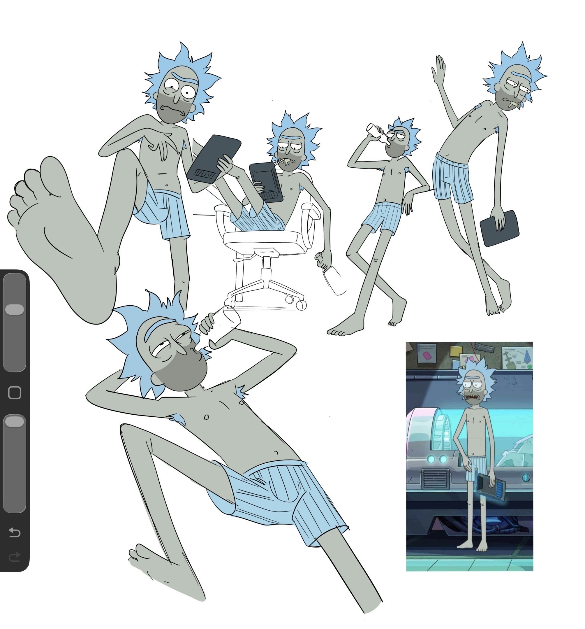 Rick Sanchez (Rick And Morty) Rule 34 Image
