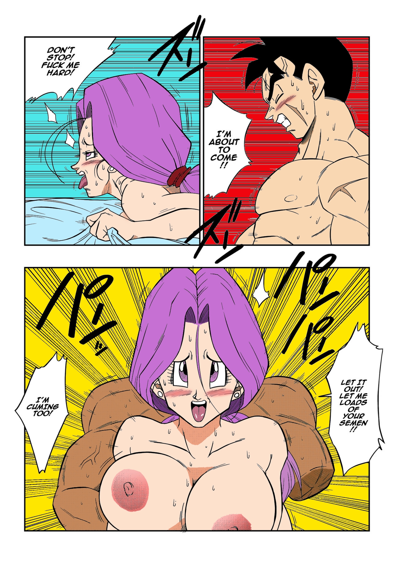 Future Bulma (Dragon Ball Z) Rule 34 Image