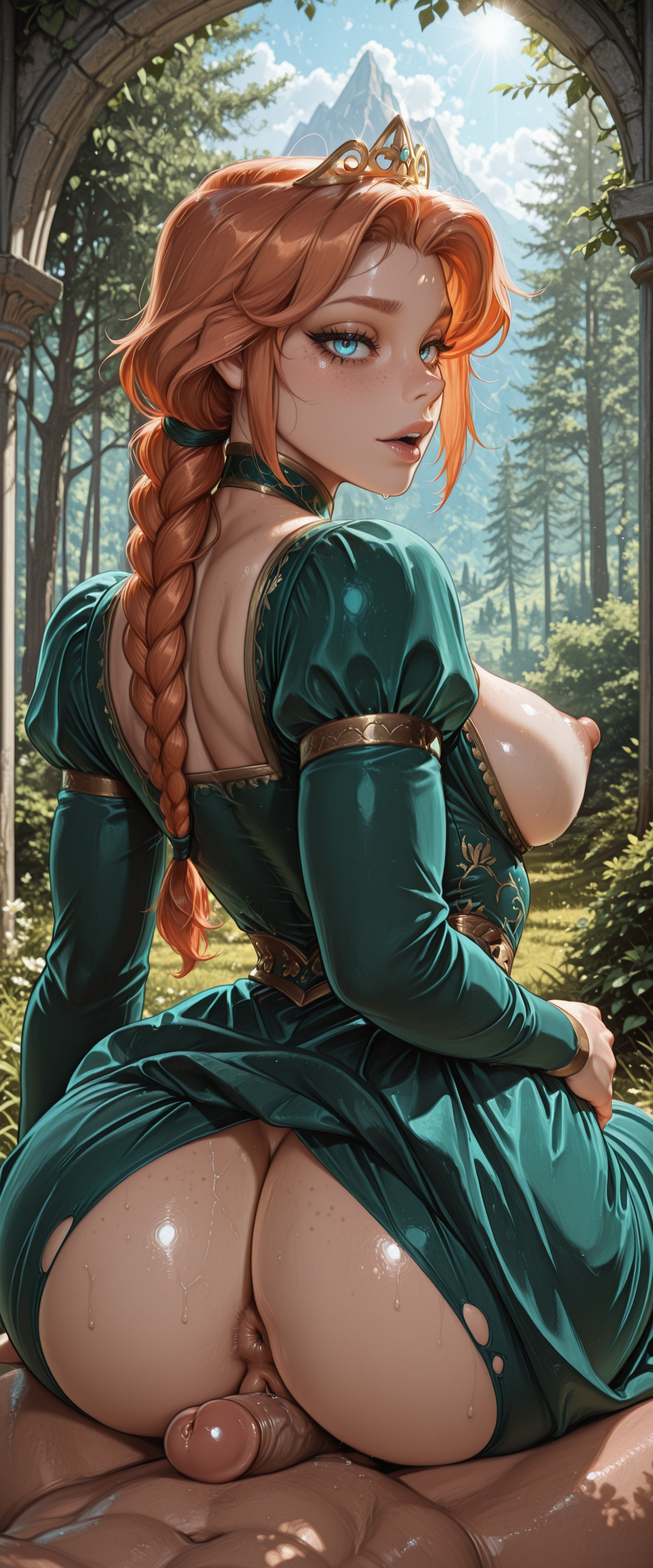 Human Fiona (Dreamworks) Rule 34 Image