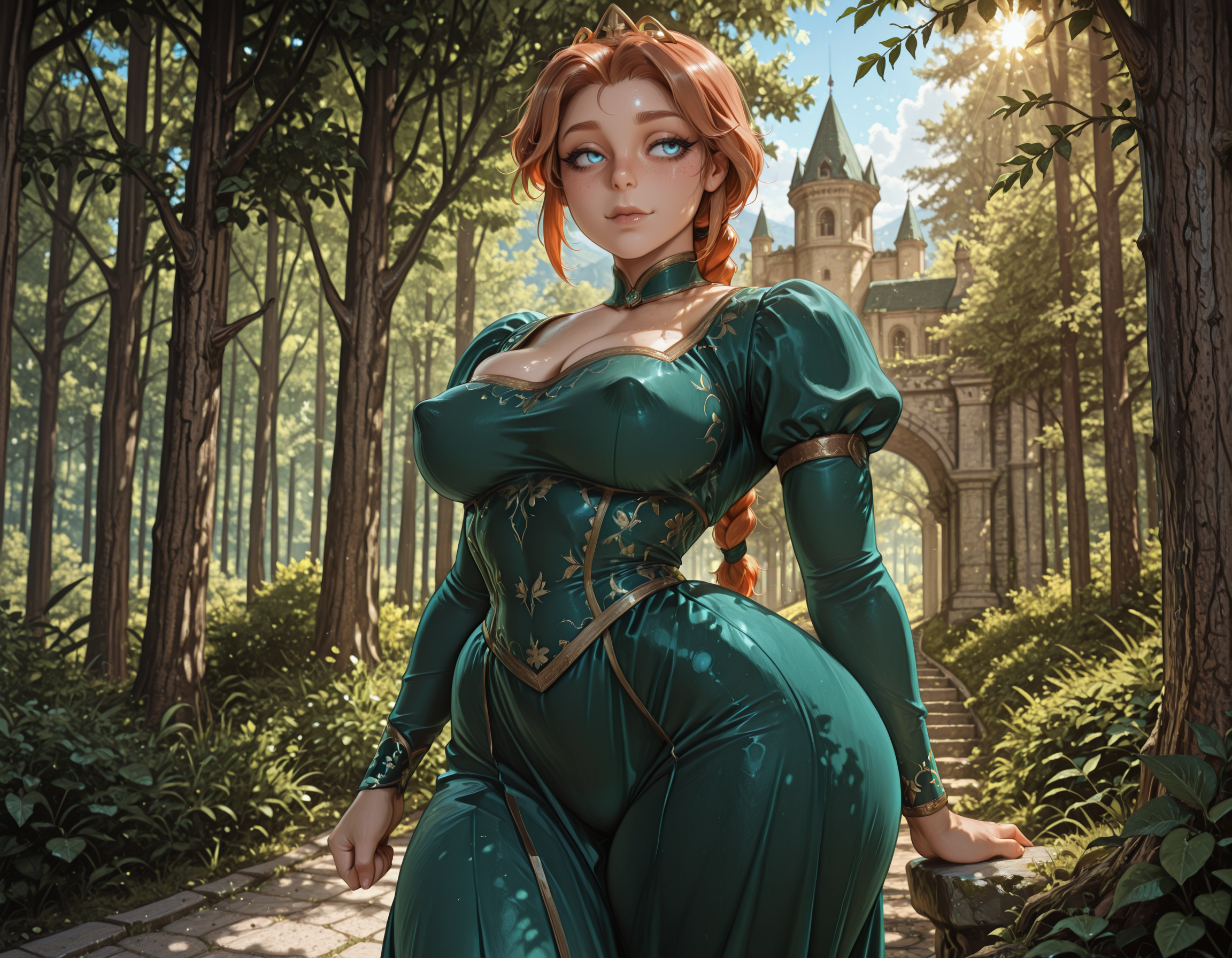 Human Fiona (Dreamworks) Rule 34 Image